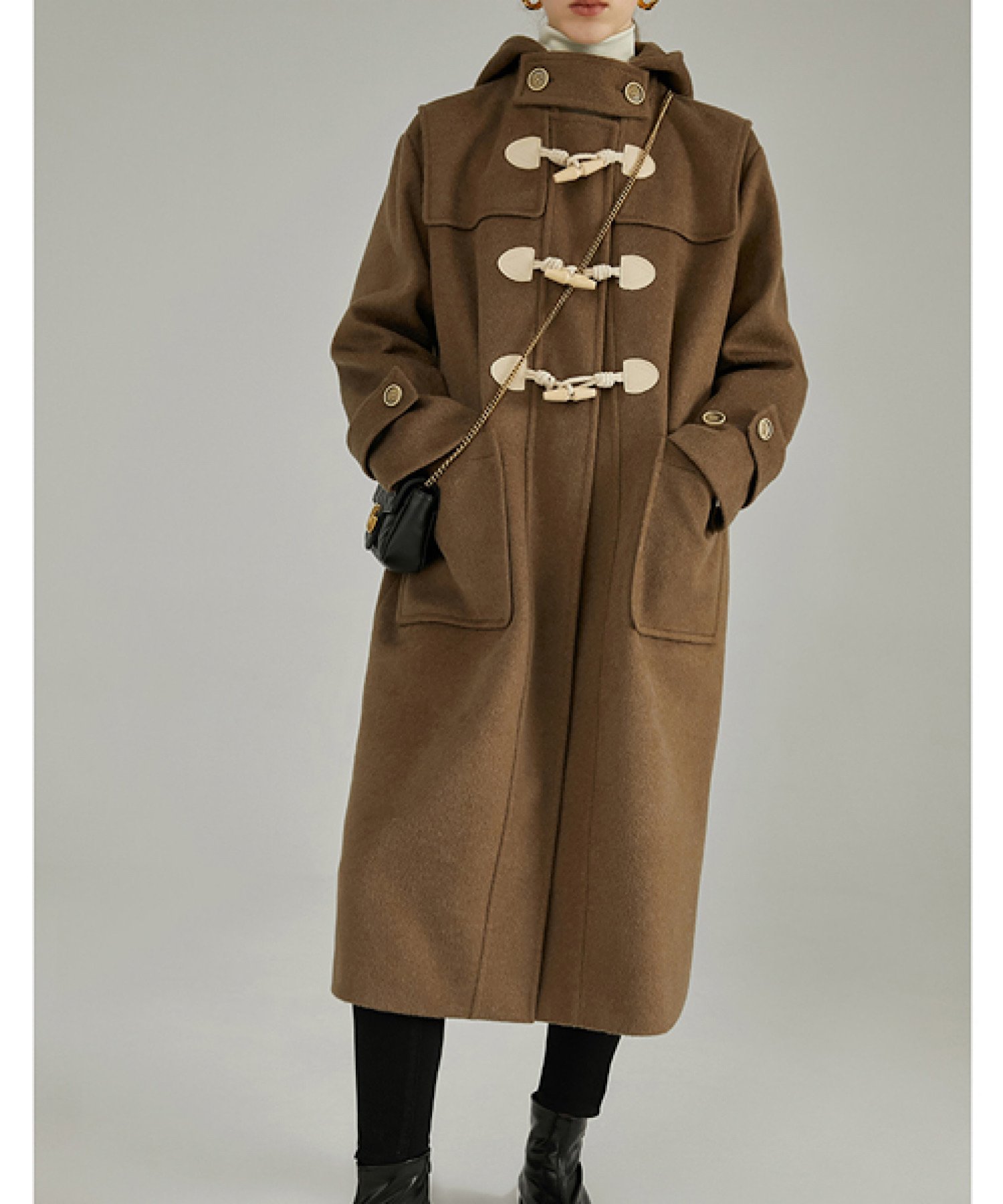 chuclla｜フード ダッフルロングコート FC19W140 Fano Studios