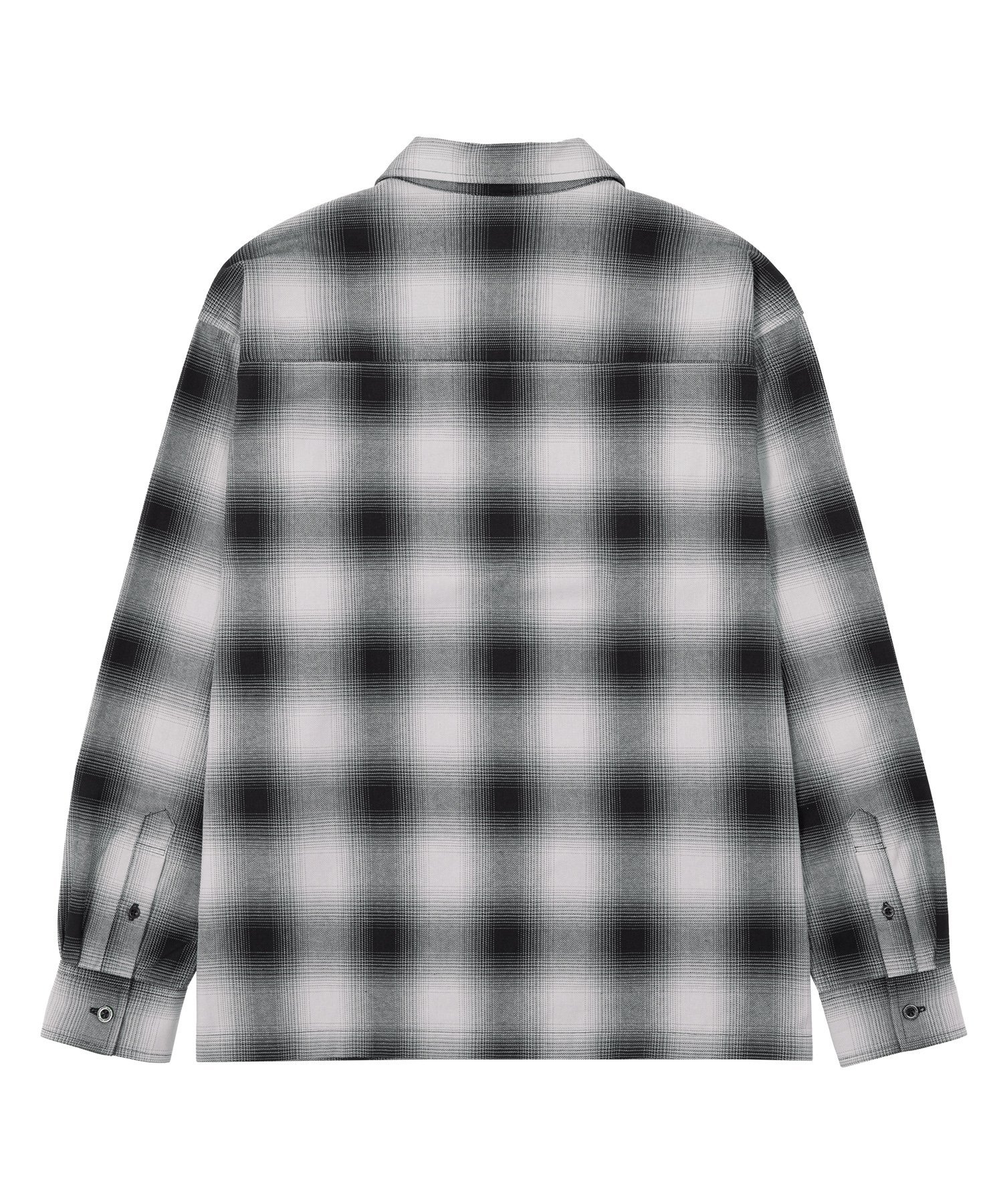 HUF｜OMBRE ZIP LS SHIRT / HUF ハフ ジップシャツ | Rakuten Fashion