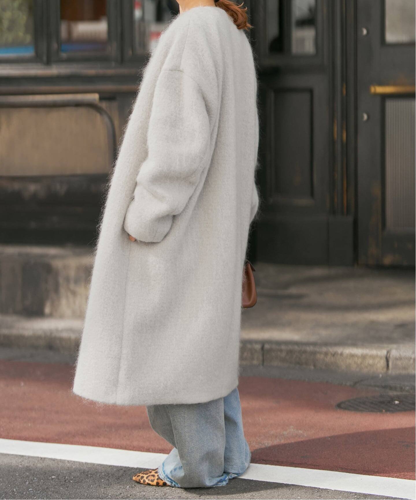 Spick & Span｜シャギーコクーンコート | Rakuten Fashion(楽天