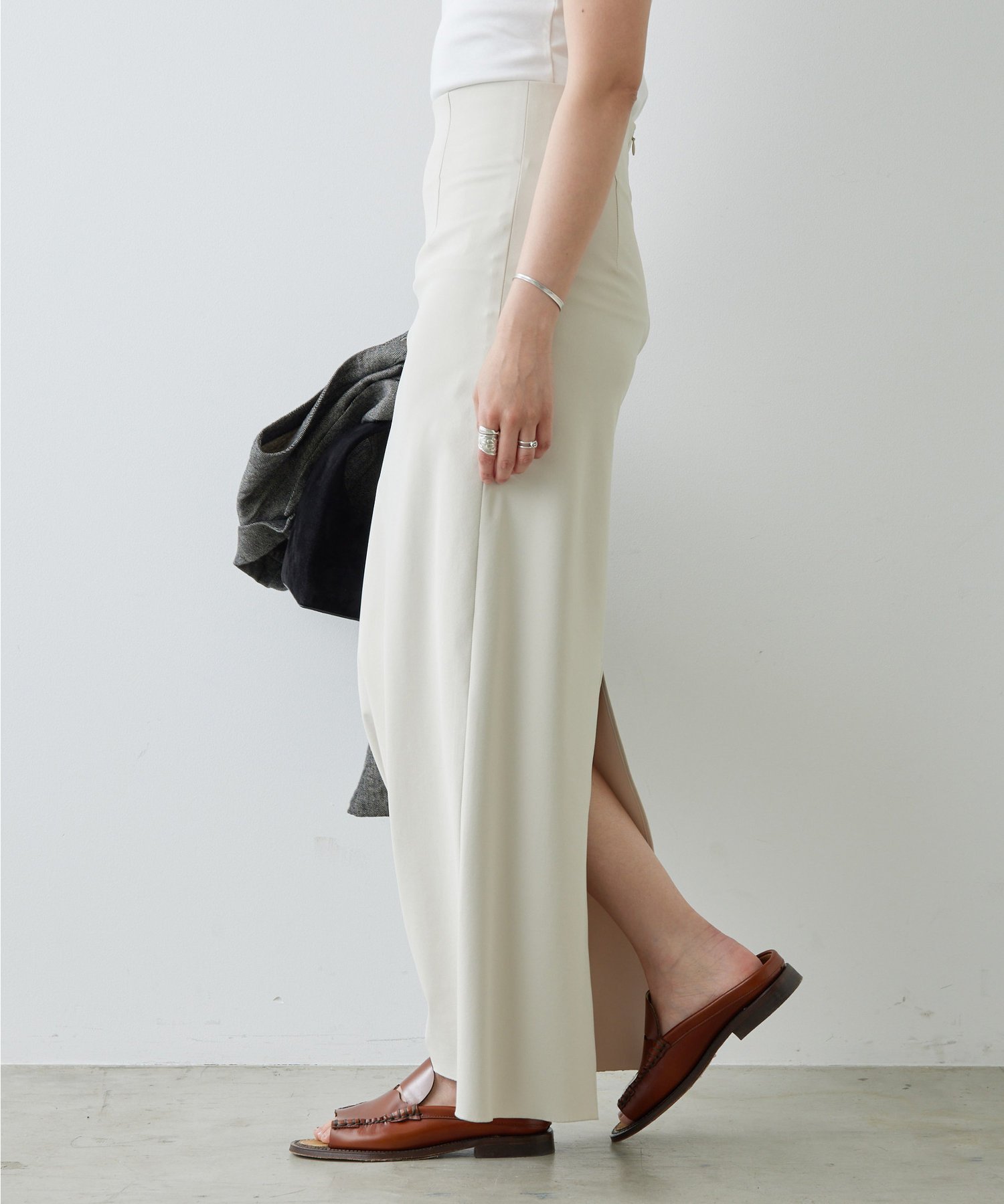 GALLARDAGALANTE｜【3サイズ展開】ストレッチマキシタイトスカート2