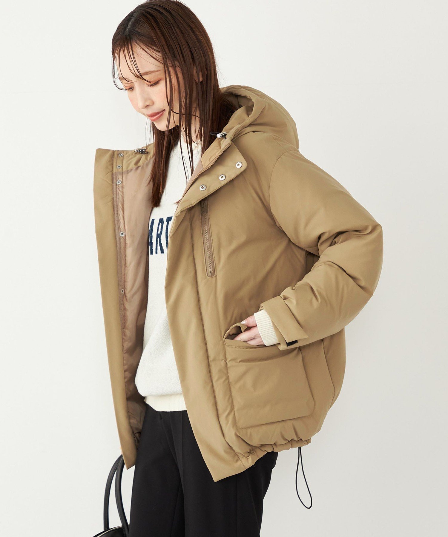 SHIPS｜SHIPS Colors: フード ダウン ジャケット◇ | Rakuten Fashion