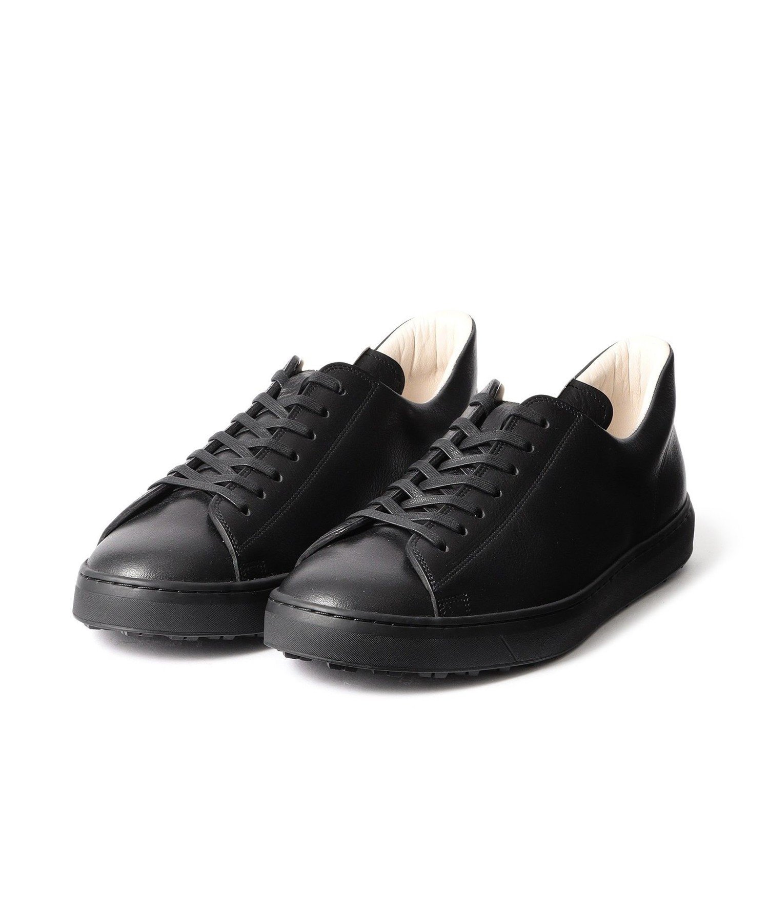 三陽山長｜【漆黒/SHIKKOKU】レザースニーカー UNISEX | Rakuten