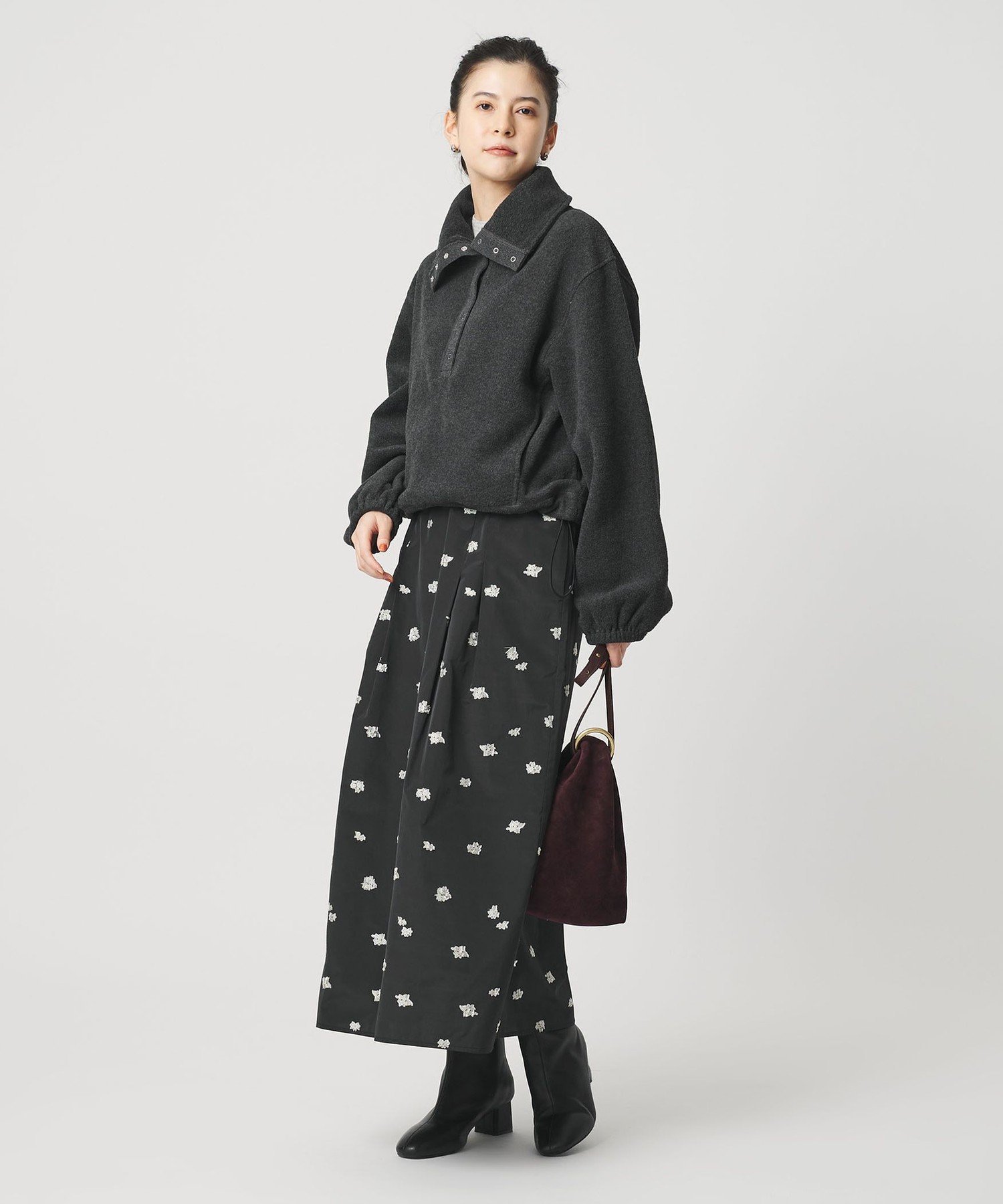 BEAUTY&YOUTH UNITED ARROWS｜フラワージャガード スカート