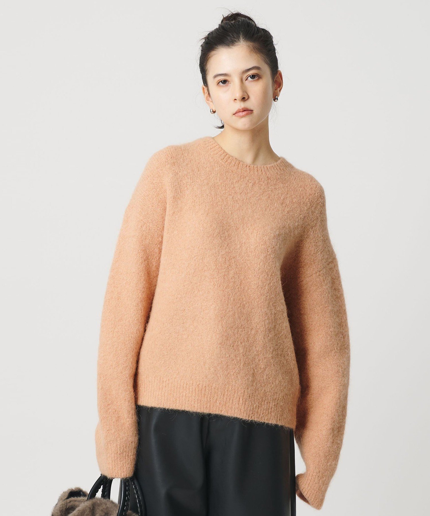 BEAUTY&YOUTH UNITED ARROWS｜アルパカブレンド シャギー ニットプル