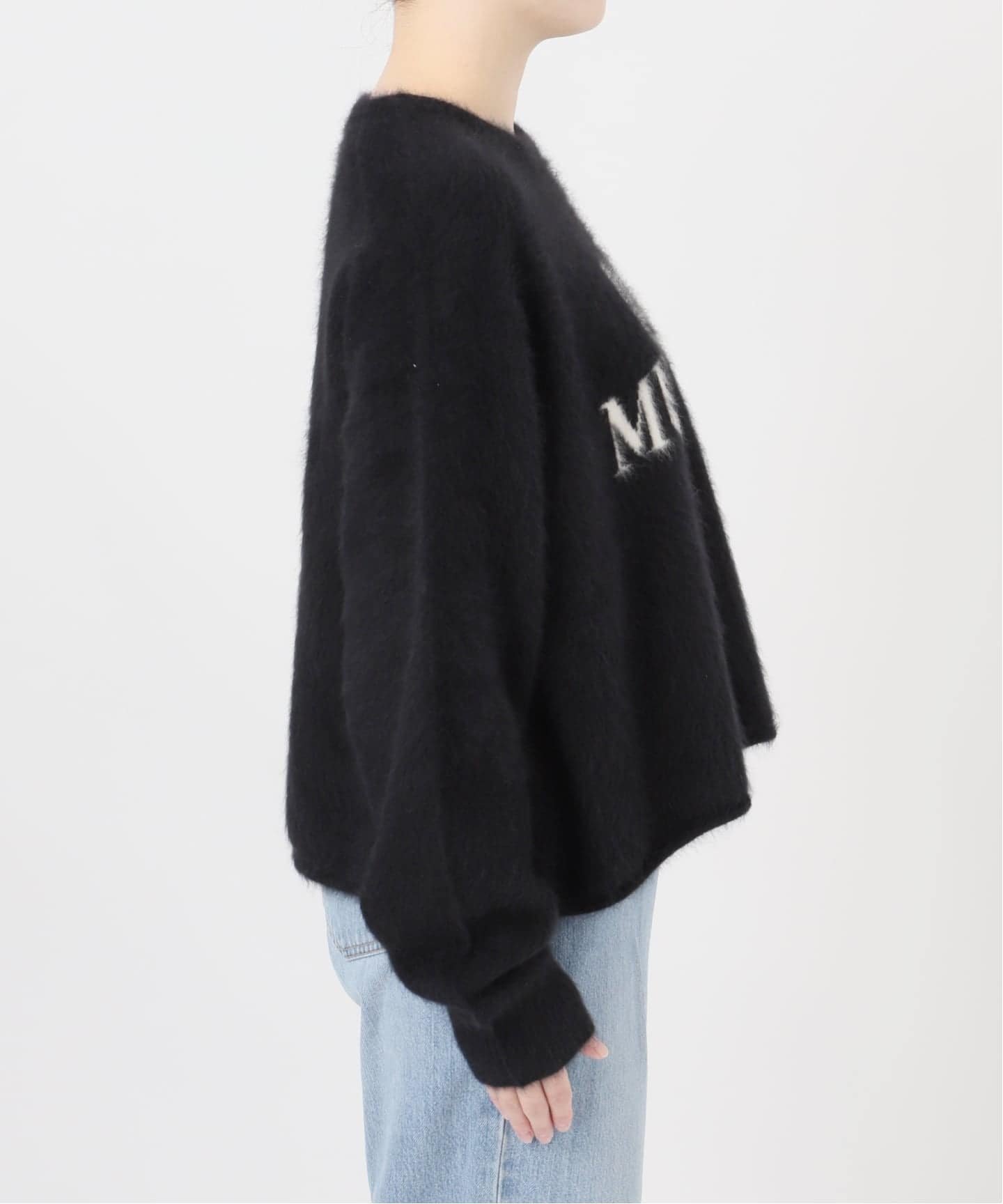 IENA｜フォックス混LA MUETTE ロゴニット | Rakuten Fashion(楽天