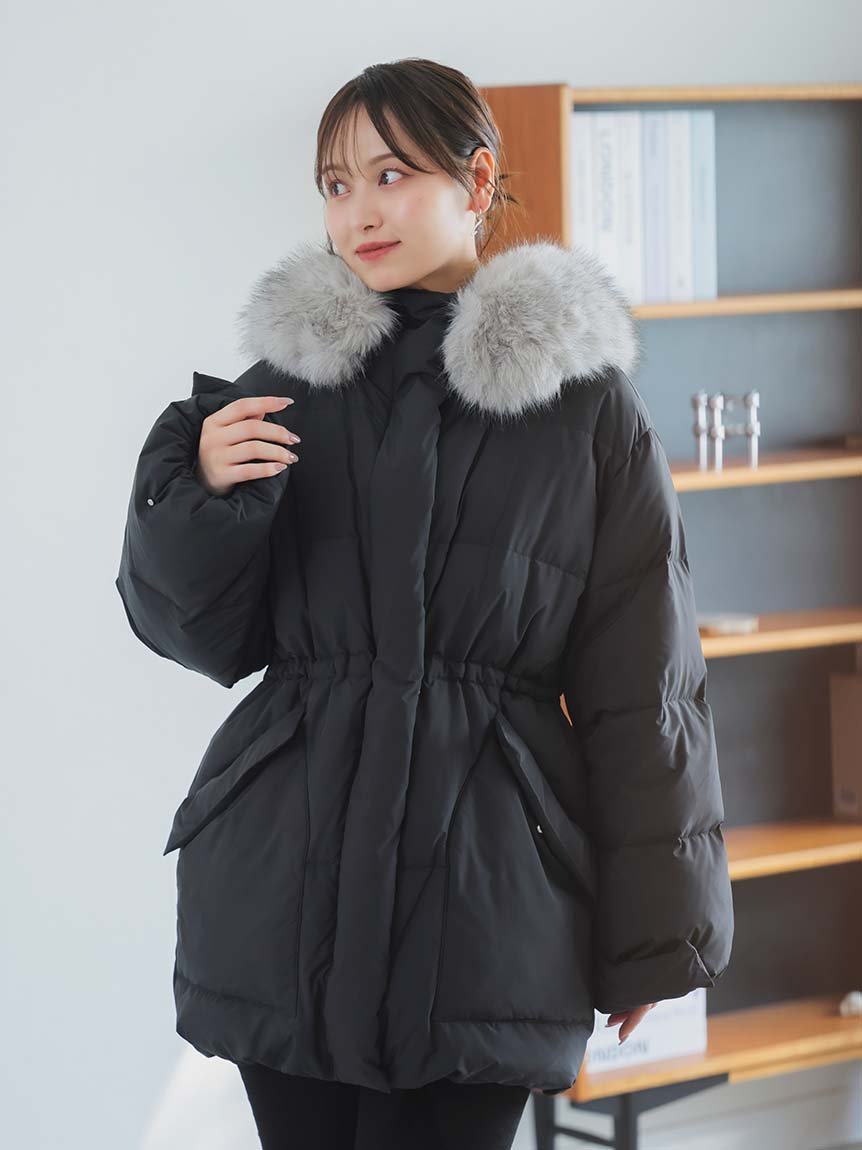 SNIDEL｜【WEB限定カラーあり】西川フードファーミドルダウン