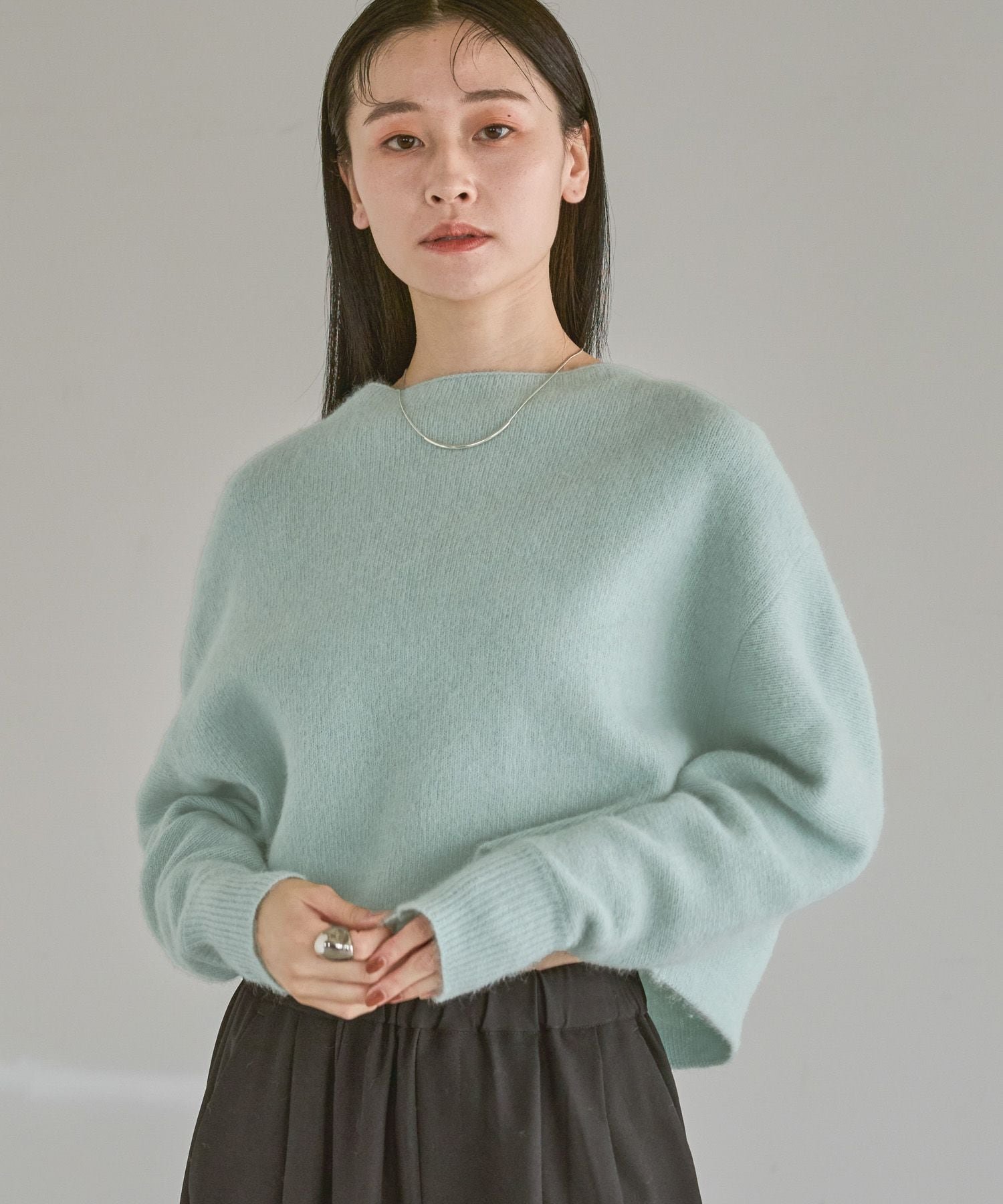 A part by｜CNラクーンコンボートネックプルオーバーニット | Rakuten