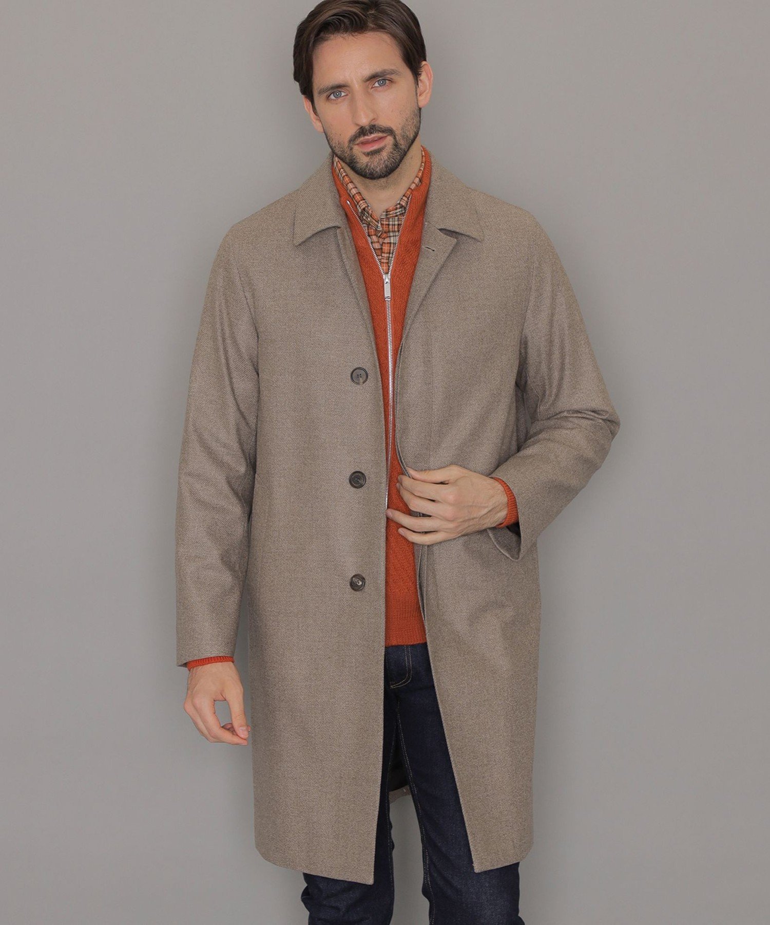 MACKINTOSH LONDON｜【DUNFORD】【Loro Piana Fabric】ウールツイル