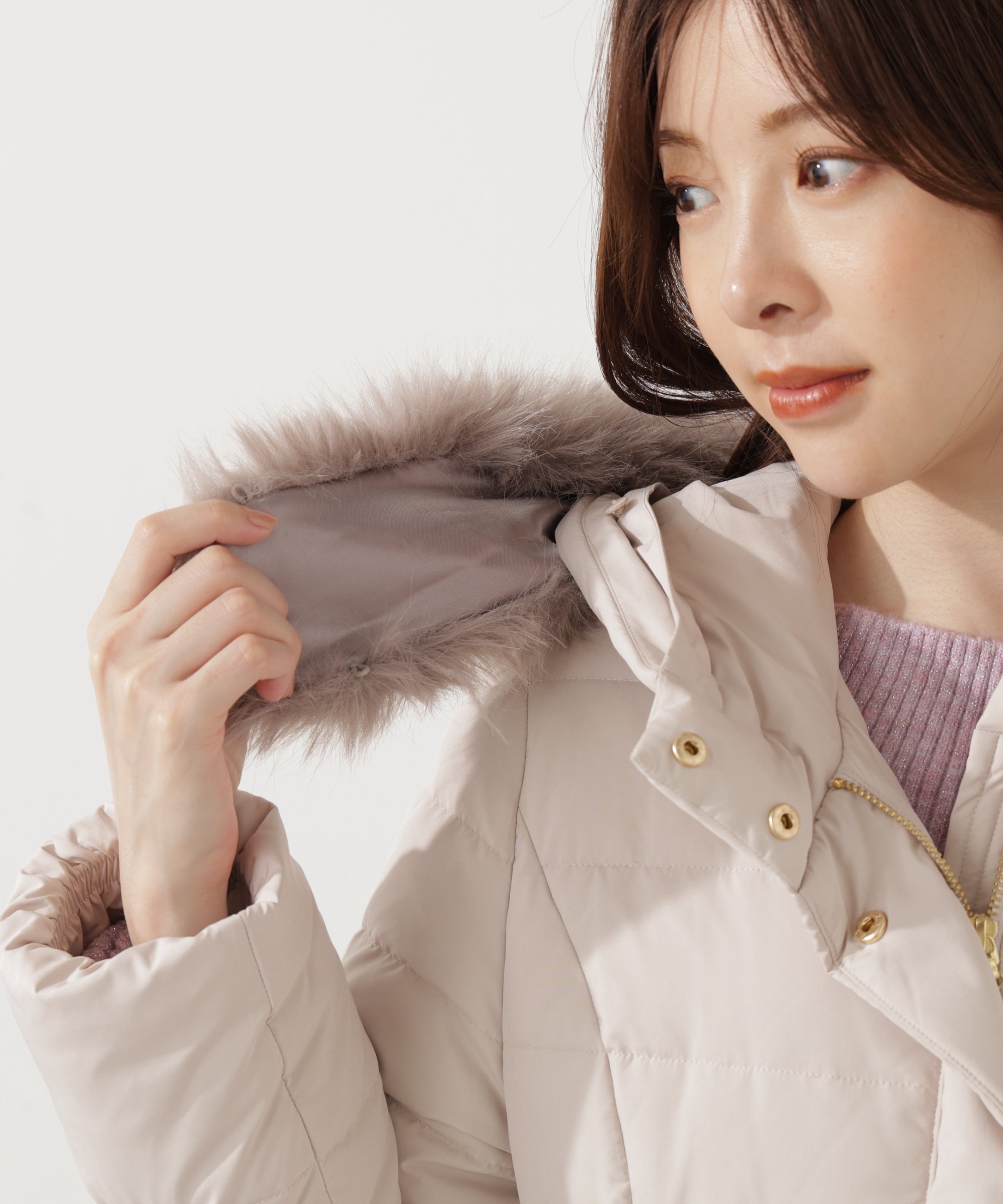 PROPORTION BODY DRESSING｜ベルト付ダウン 25AW | Rakuten Fashion