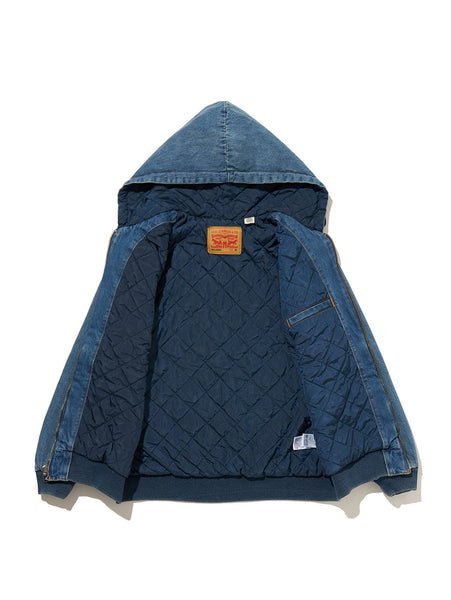 Levi's｜WORKWEAR POTRERO デニム フーディー ミディアムインディゴ