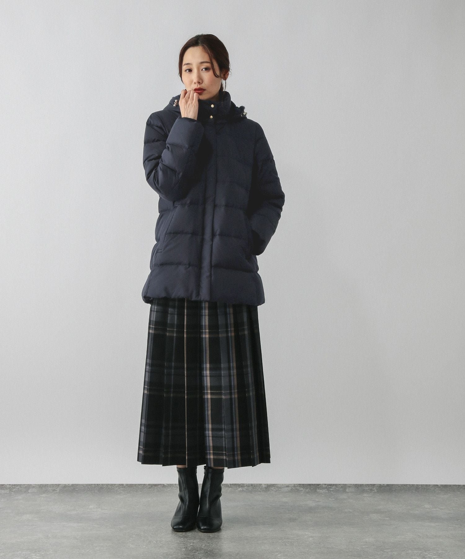 GLOBAL WORK｜ウツクシルエット撥水ダウンコート/497165 | Rakuten