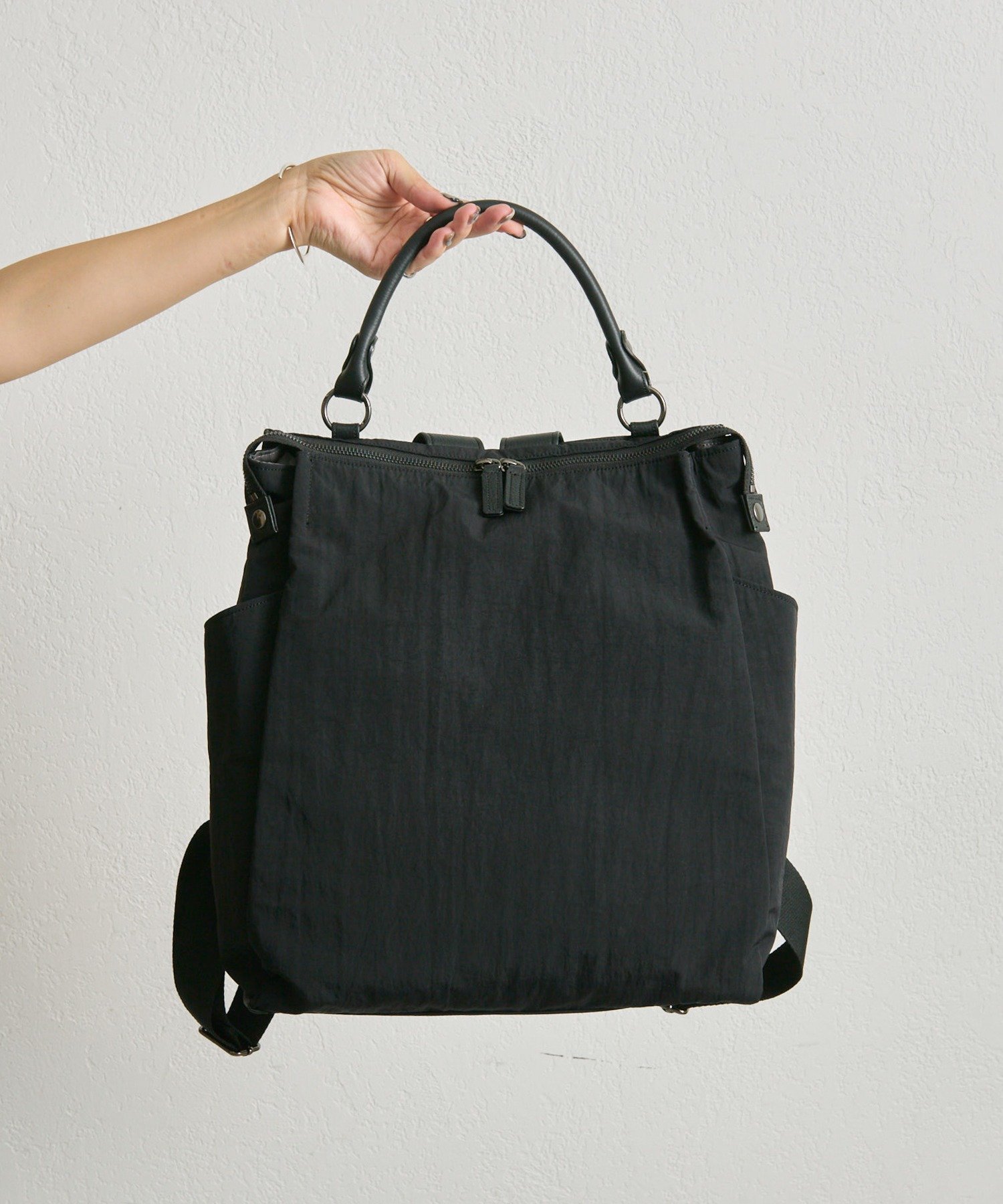 ear PAPILLONNER｜《撥水/A4サイズ対応/リバイバル》スクエアリュック