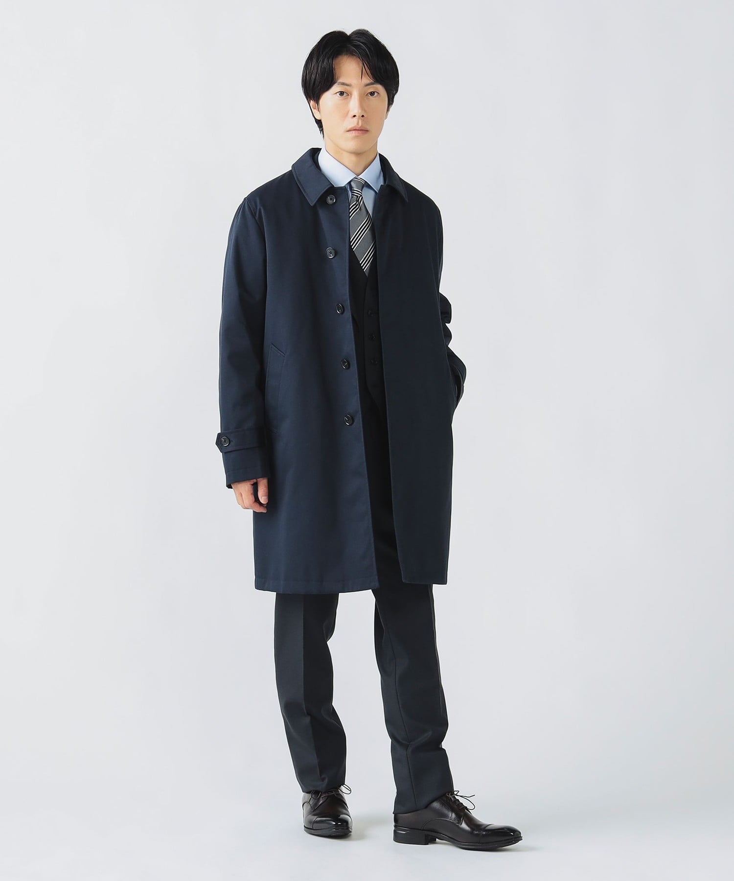 BEAMS HEART｜撥水 ギャバジン ステンカラーコート | Rakuten Fashion