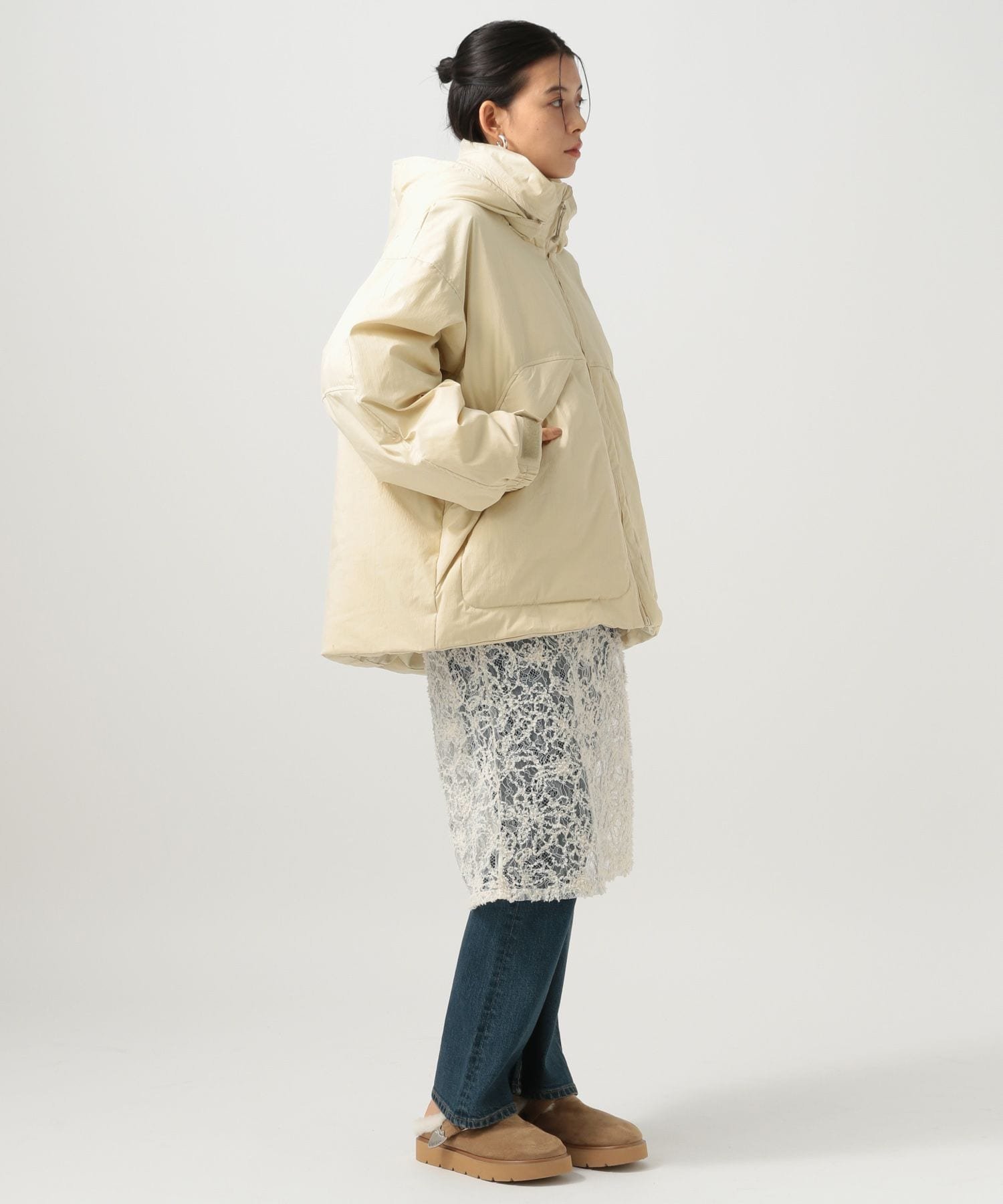 BAYFLOW｜[撥水加工付き]ショートモンスターコート | Rakuten Fashion