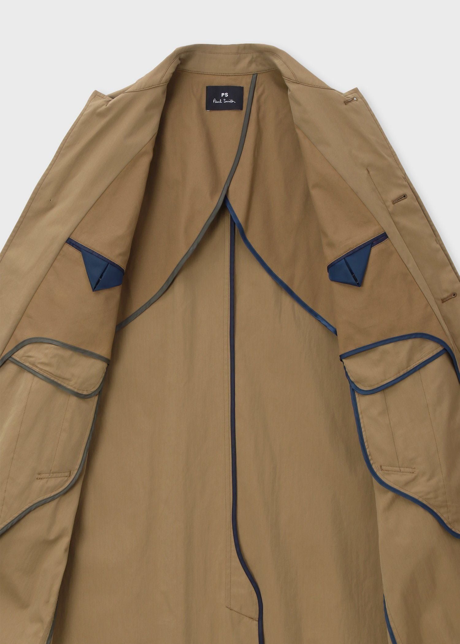 Paul Smith ベージュ ステンカラーコート (中綿インナーは未使用品