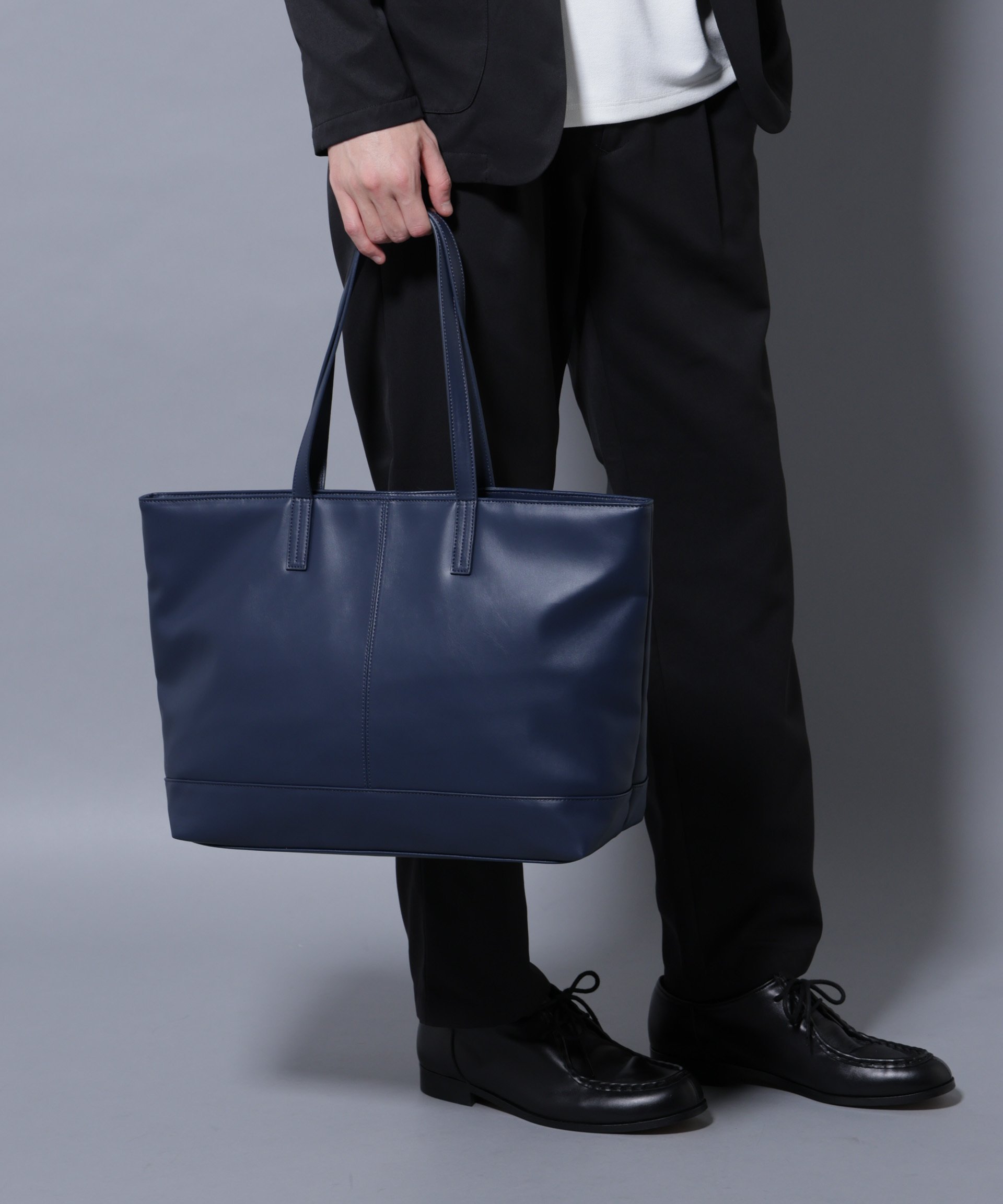 NANO universe｜WEB限定/シンセティックレザートートバック | Rakuten