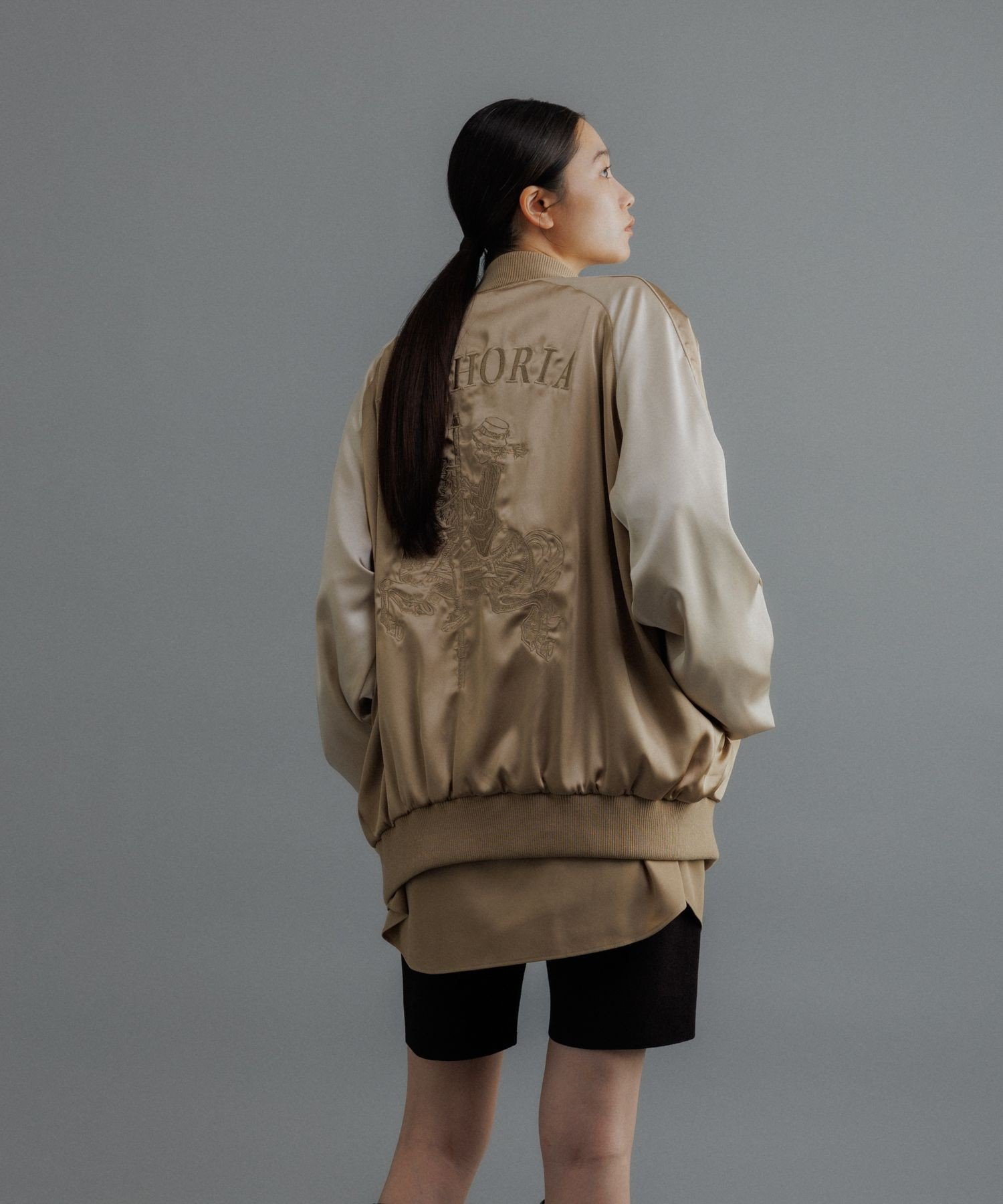 ADAM ET ROPE'｜【WEB限定】スカジャン EUPHORIA 刺繍 ジャケット