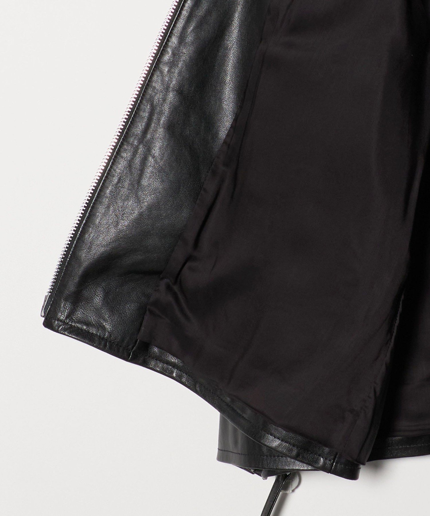 BEAUTY&YOUTH UNITED ARROWS｜シープレザー フロントジップ ジャケット