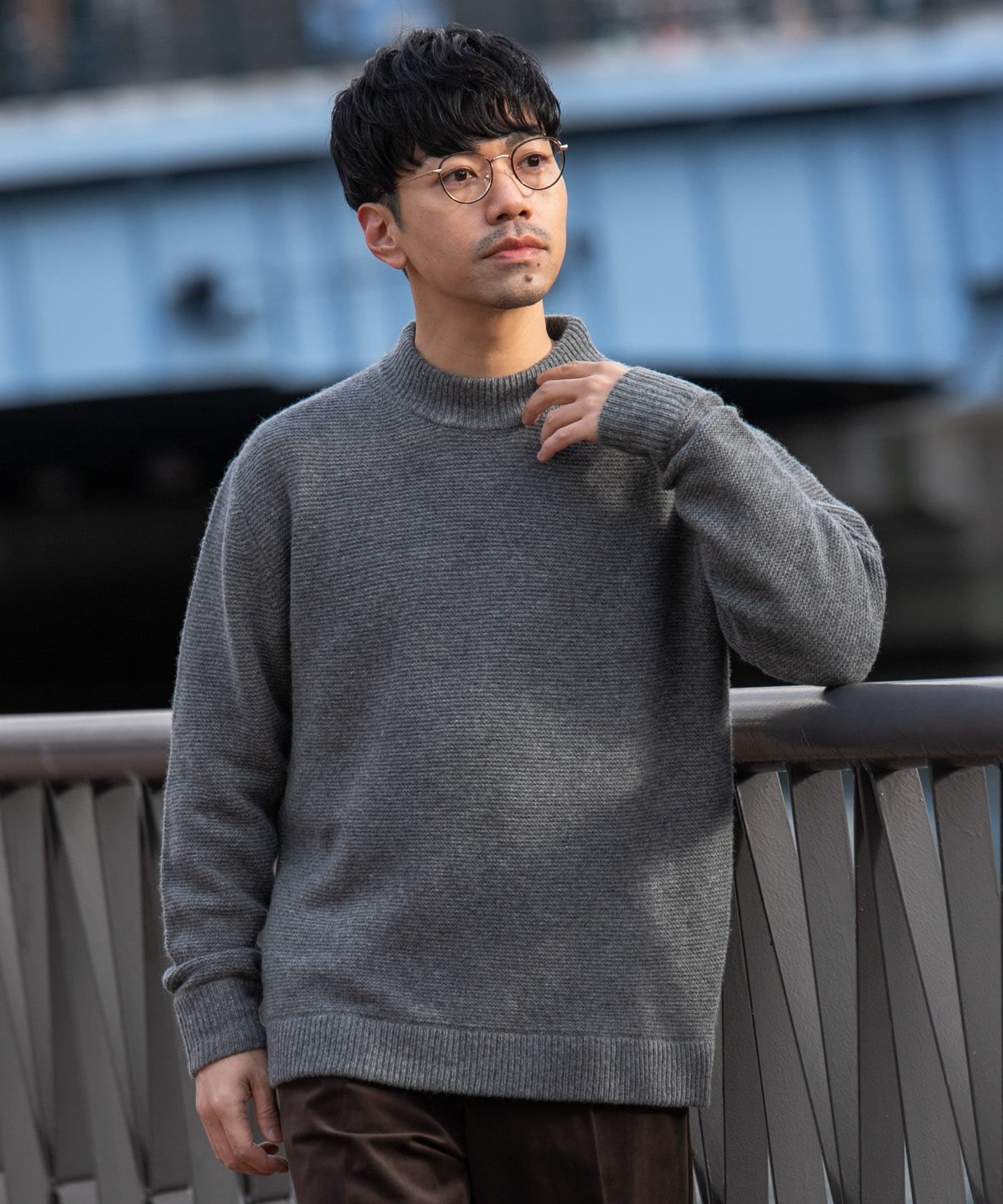 URBAN RESEARCH ROSSO｜『XLサイズあり』ハミルトンウールガーター編み