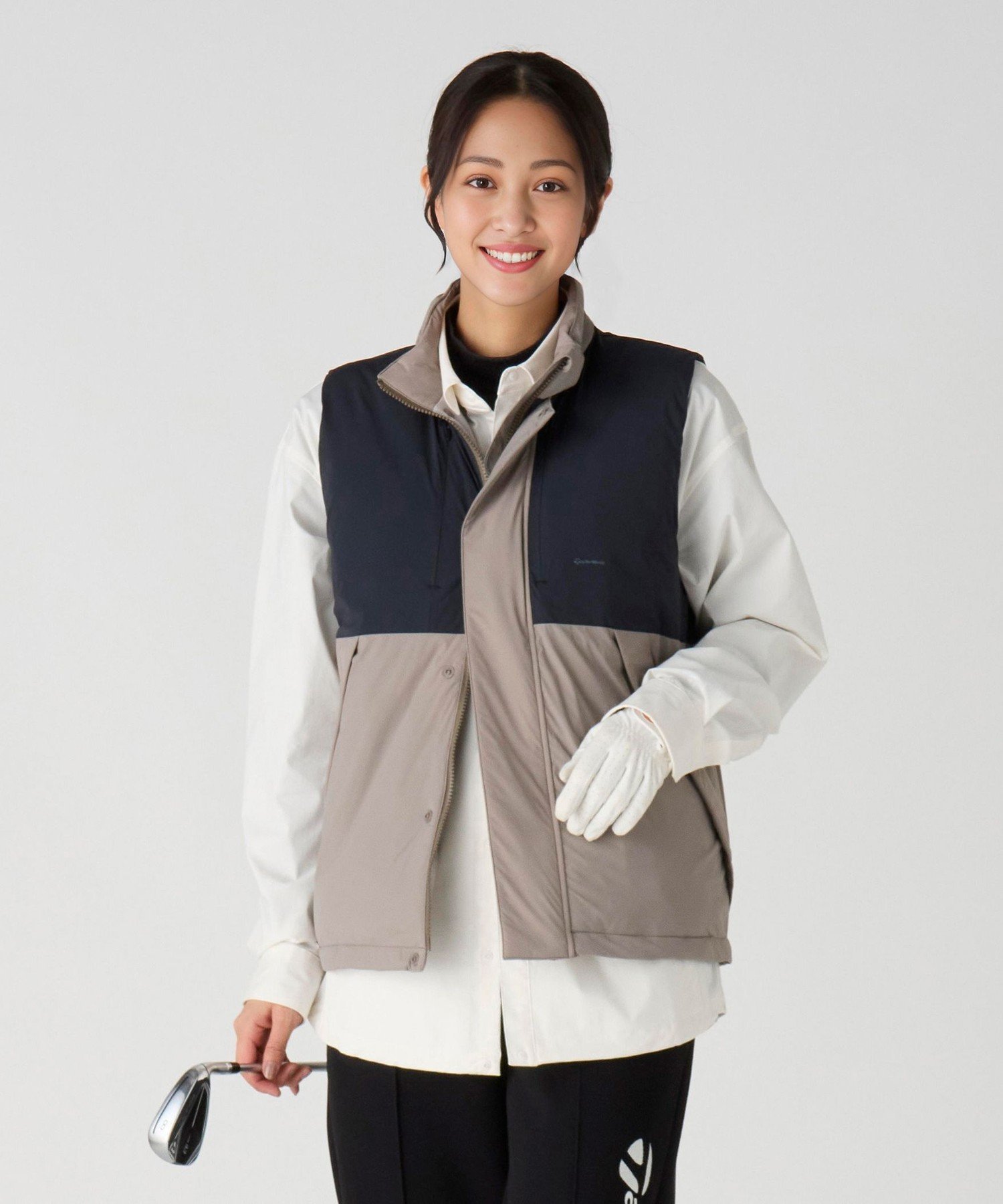 テーラーメイドxユナイテッドアローズ ベスト UNITED ARROWS｜【別注】<TaylorMade*UNITED ARROWS> フルジップ