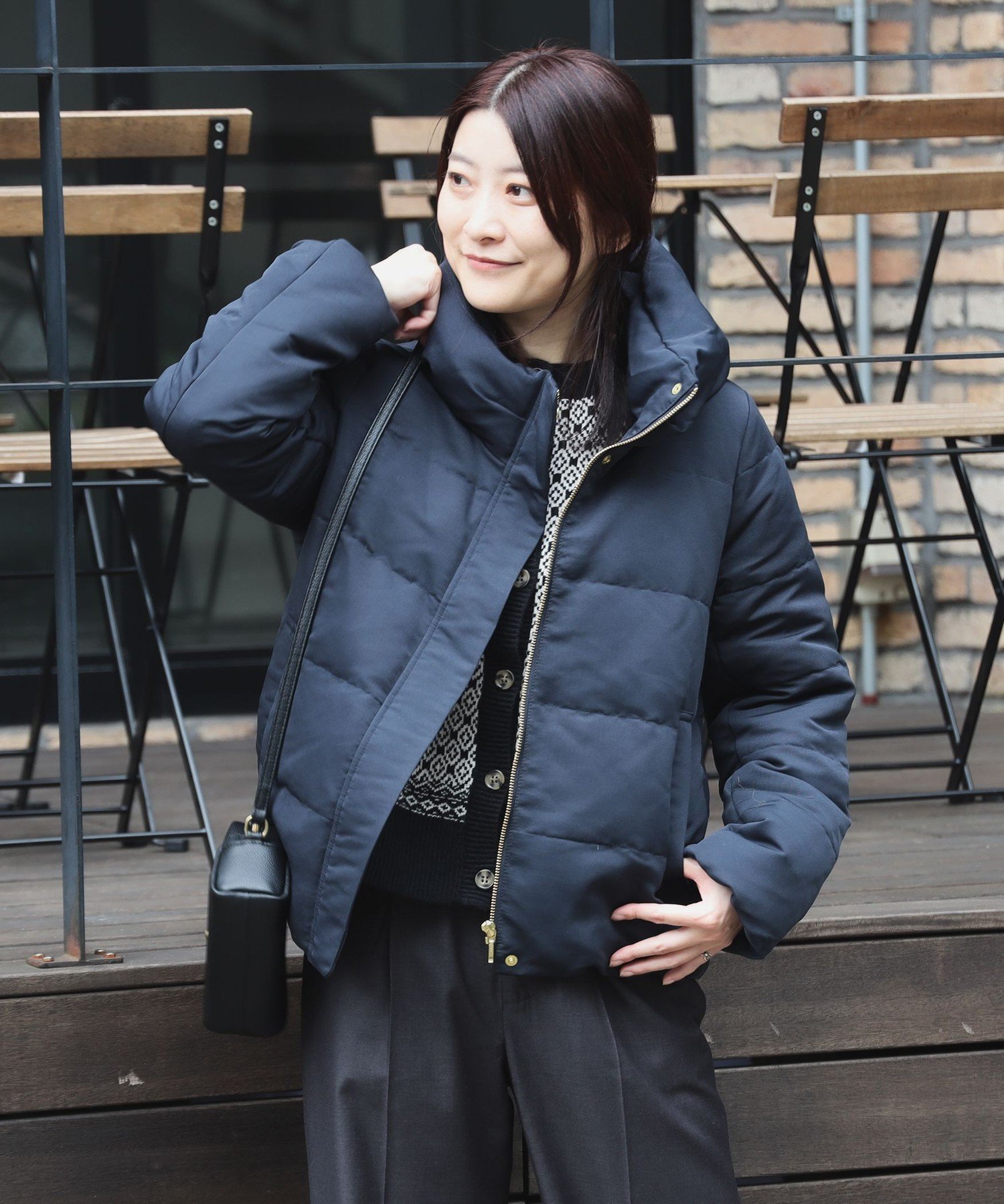 BEAMS HEART｜ボリュームネック ダウン ジャケット | Rakuten Fashion