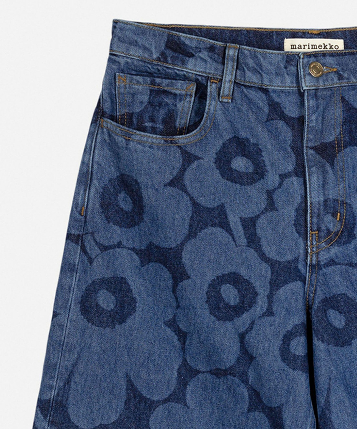 Marimekko｜Maridenim Loose Unikko ジーンズ | Rakuten Fashion(楽天