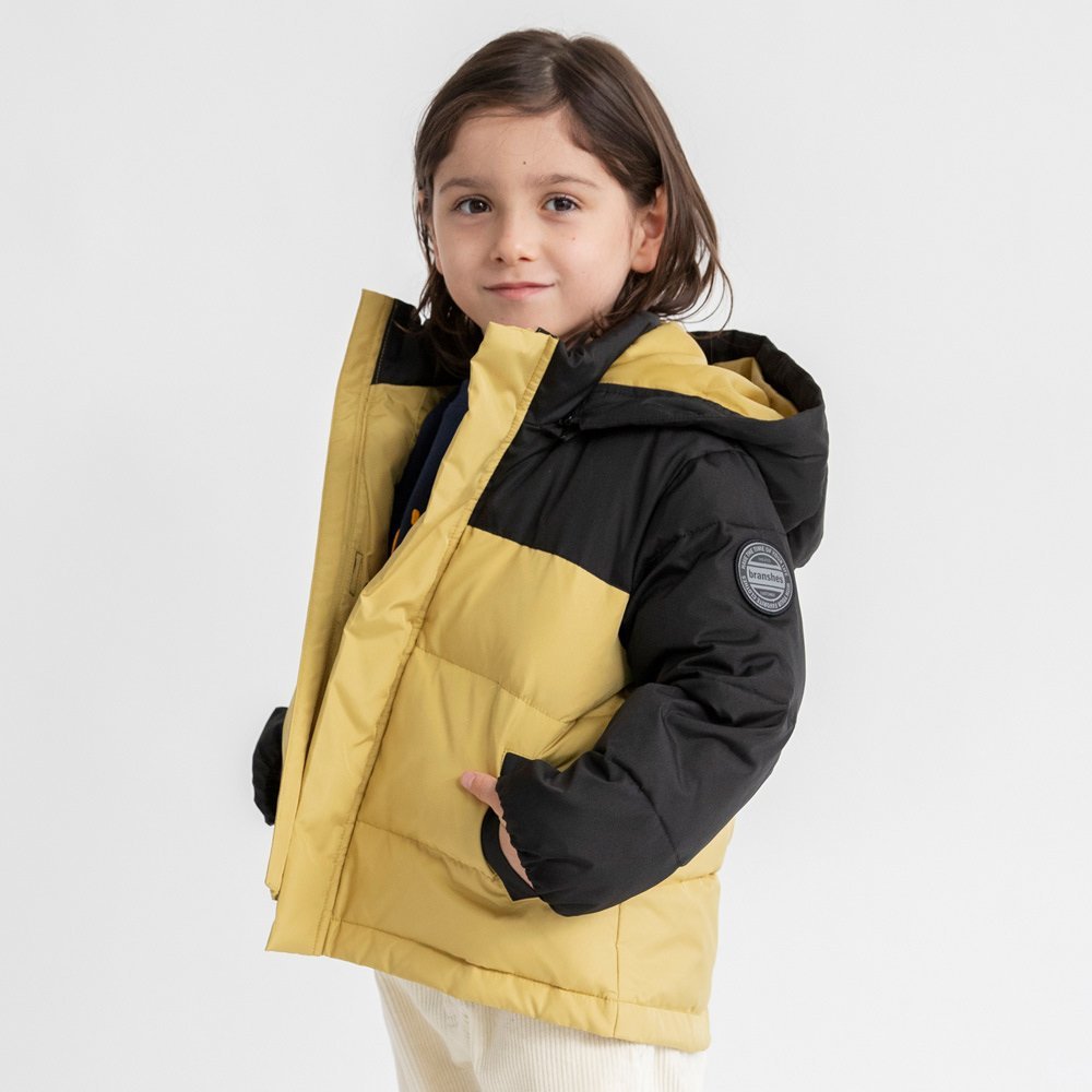 ブランシェス｜【はっ水/フード取り外し可】ダウンジャケット