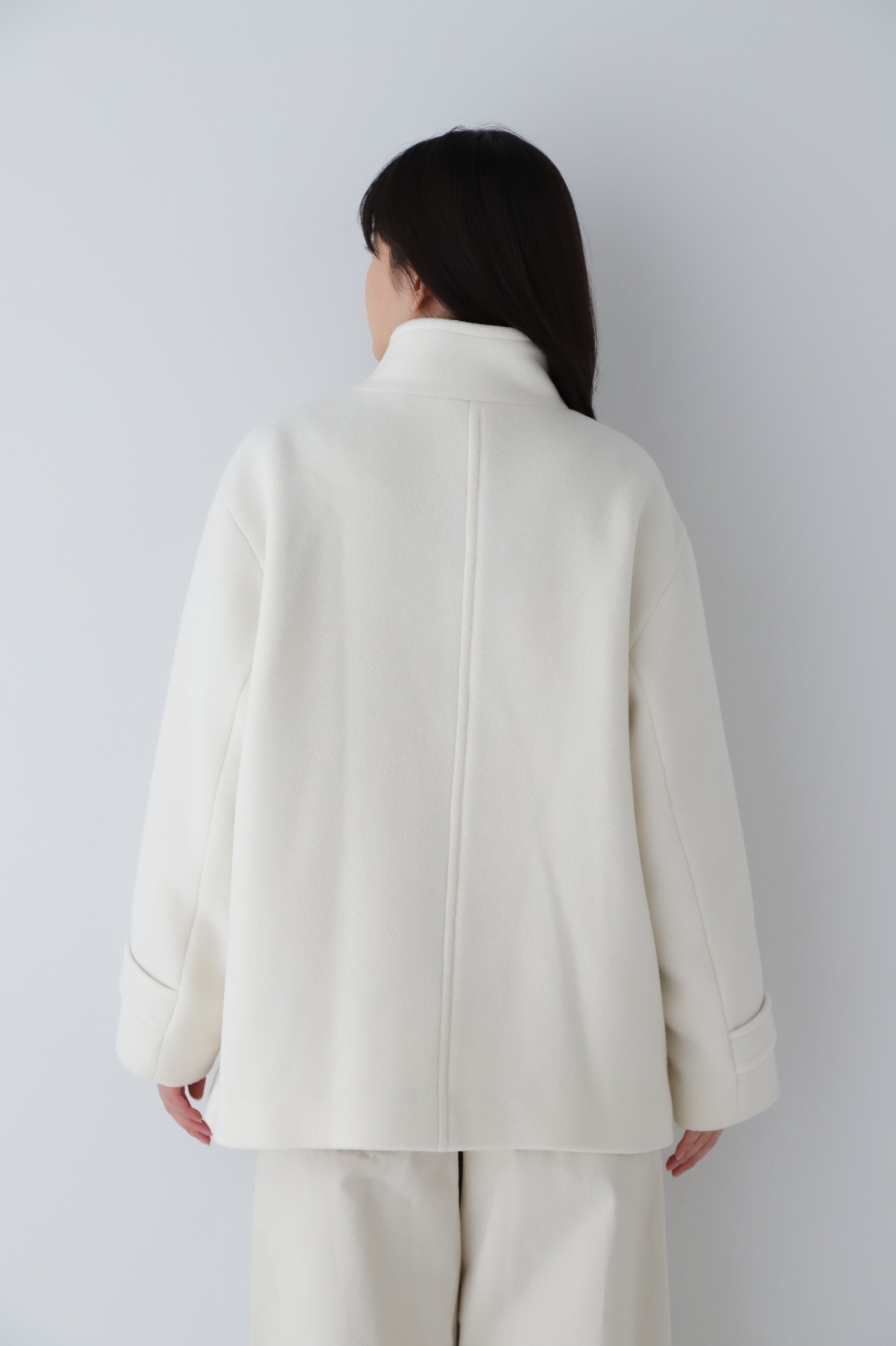 human woman｜◇ダブルモッサダッフルコート | Rakuten Fashion(楽天