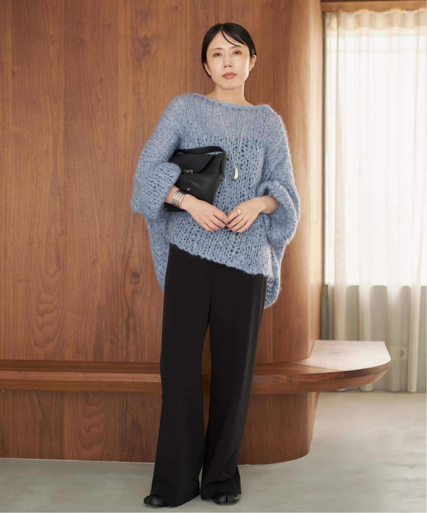 plage｜《追加》HAND KNIT ジャンボタム プルオーバー | Rakuten