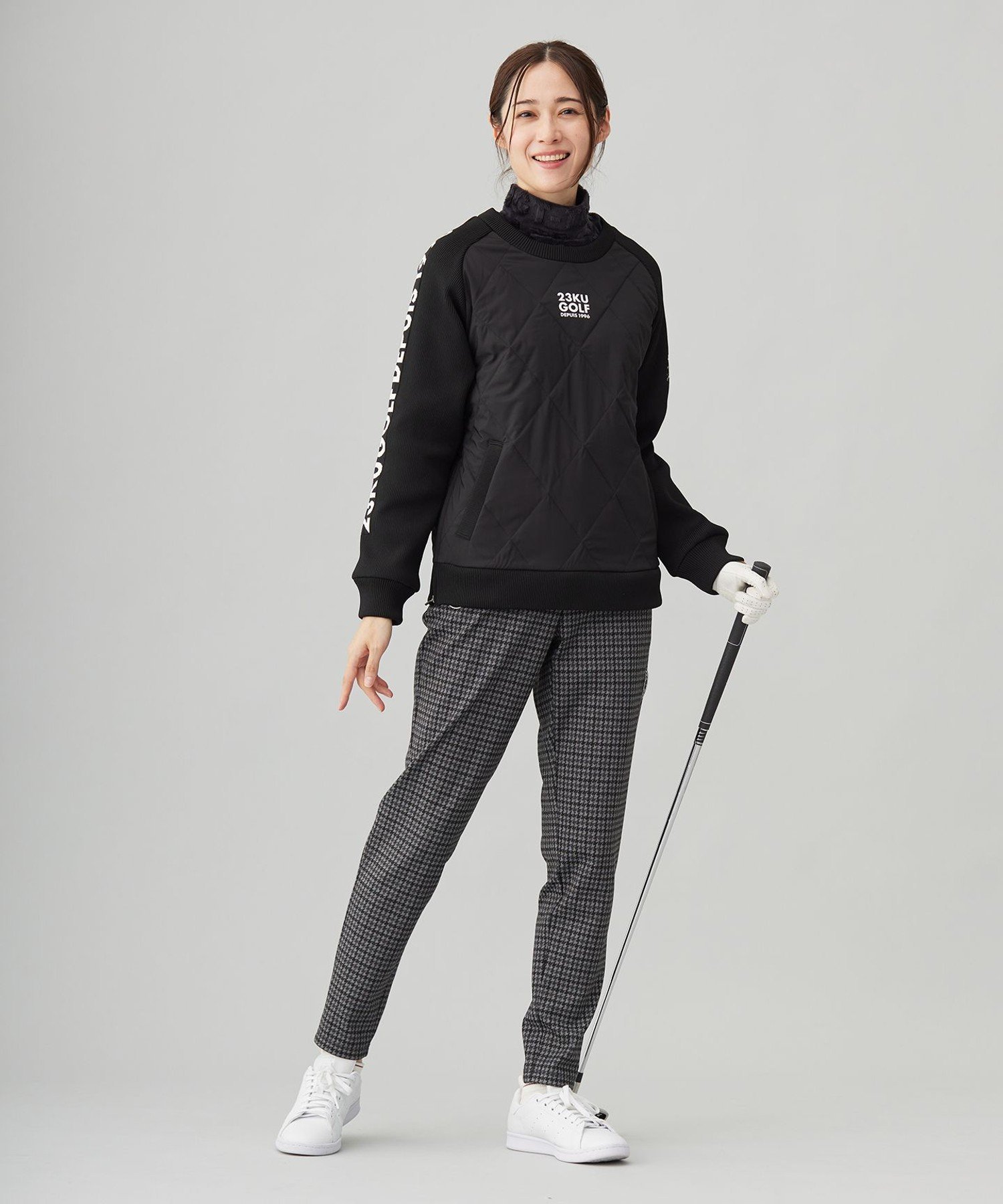 23区GOLF｜【WOMEN】中綿キルトプルオーバー 着脱楽ちん 便利な