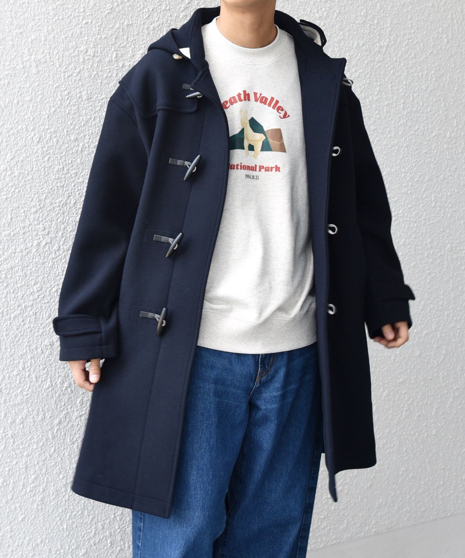 SHIPS｜SHIPS any: PURE WOOL MELTON ダッフル コート 25AW