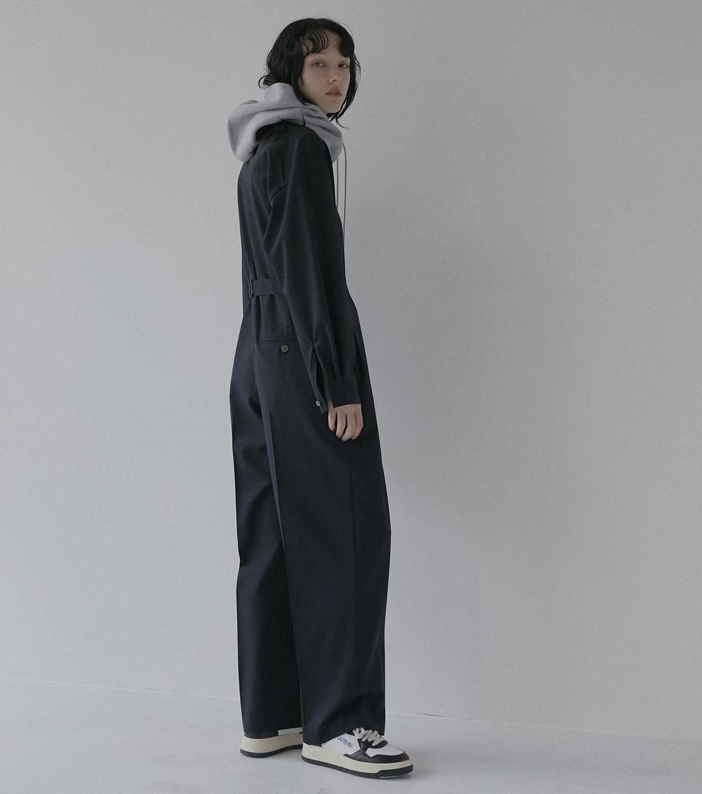LE CIEL BLEU｜フロントジップジャンプスーツ / Front Zip Jumpsuit