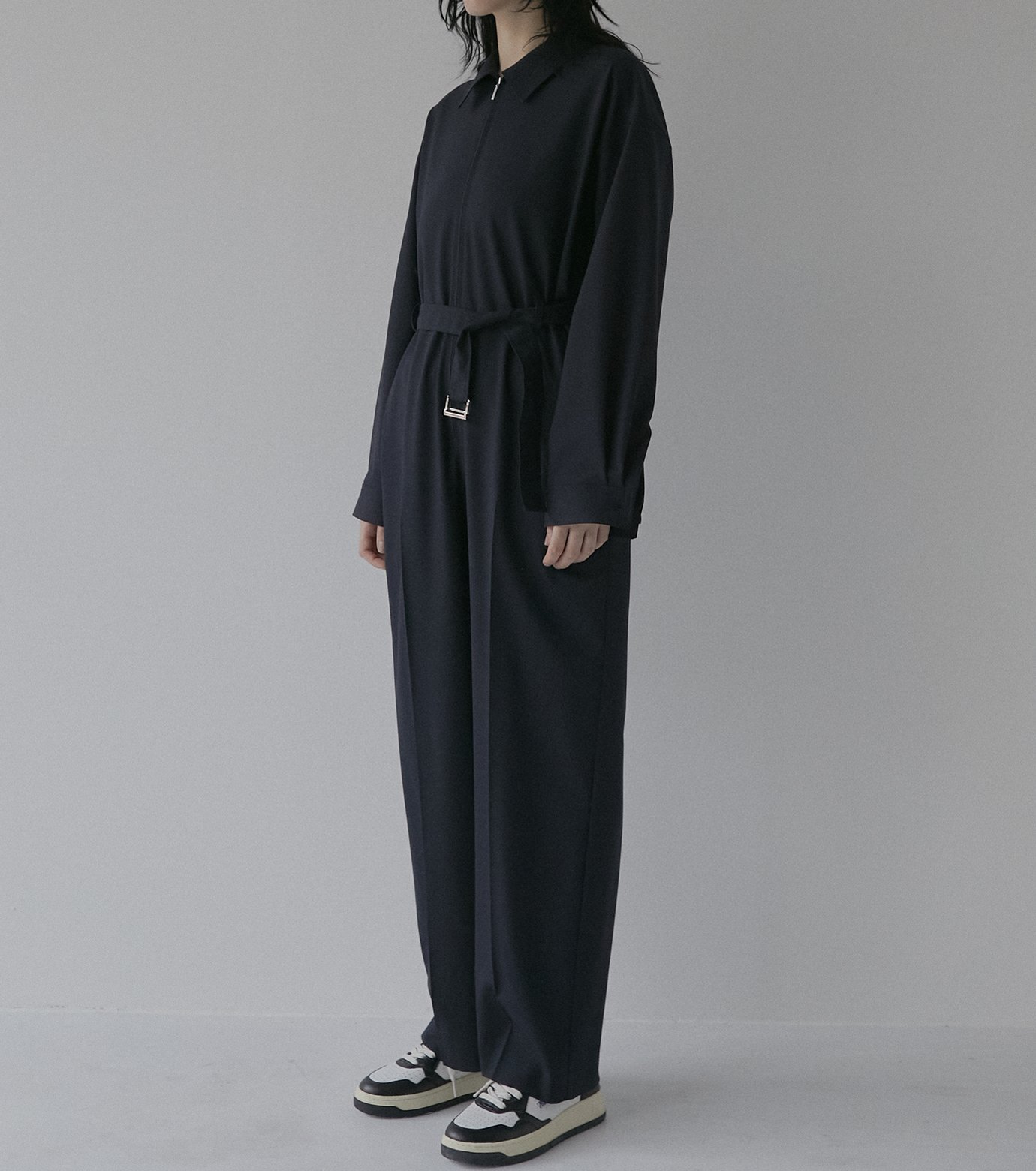 LE CIEL BLEU｜フロントジップジャンプスーツ / Front Zip Jumpsuit