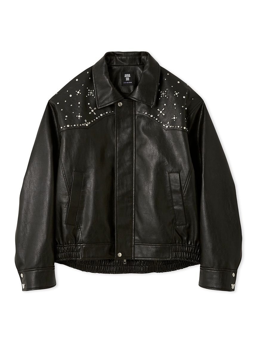 LILY BROWN｜【LILY BROWN ×ANNA SUI】バタフライスタッズブルゾン