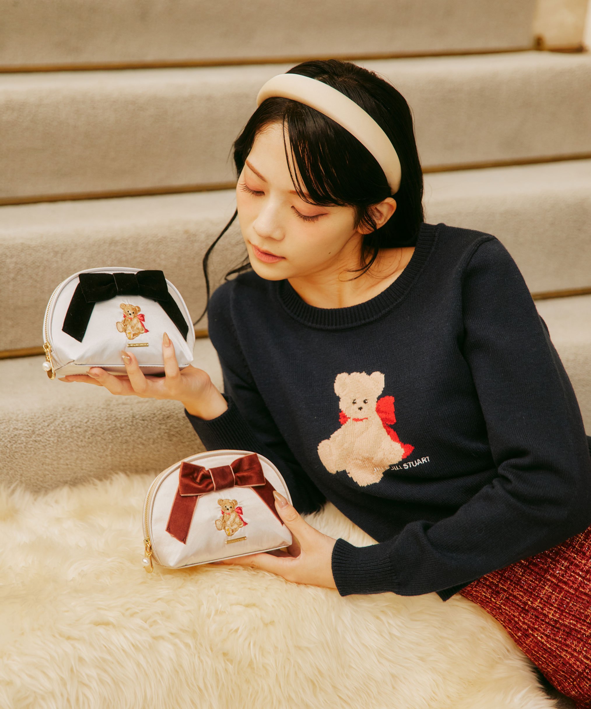 SJMarket限定！化粧ポーチ（ミニバッグ）とヘアバンド/シウォン 176019990.png?cmsp_timestamp=