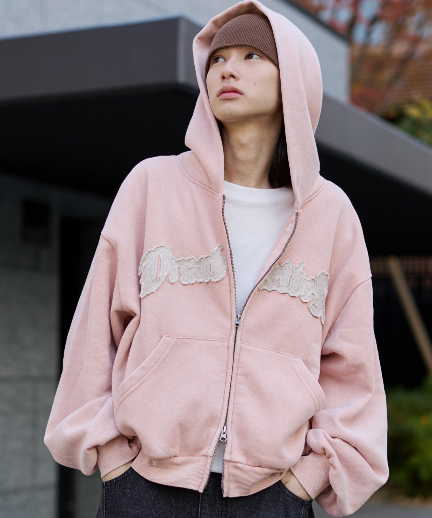 WEGO｜ショートグラフィックZIPパーカー | Rakuten Fashion(楽天