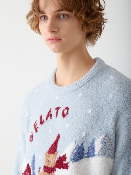 gelato pique｜【HOLIDAY】【HOMME】スキーベアジャガードプルオーバー