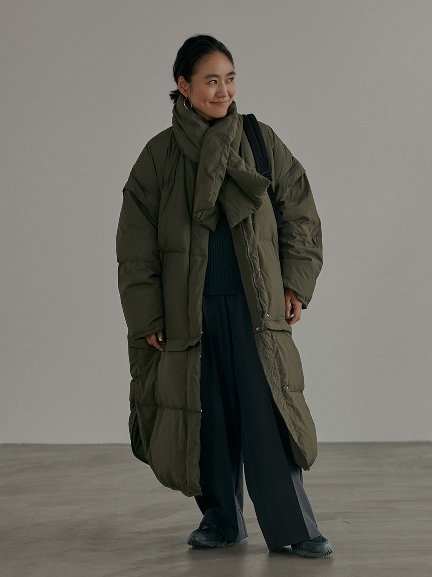 emmi｜【金子綾 for emmi】ecoマルチウェイダウンコート | Rakuten