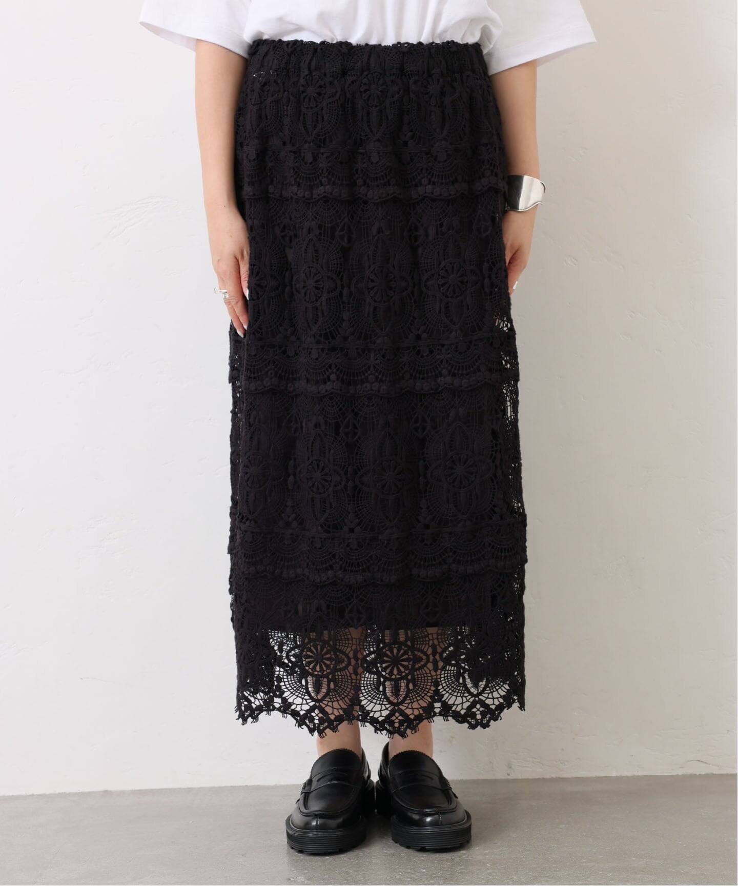 journal standard luxe｜《追加予約》レースMIX スカート | Rakuten