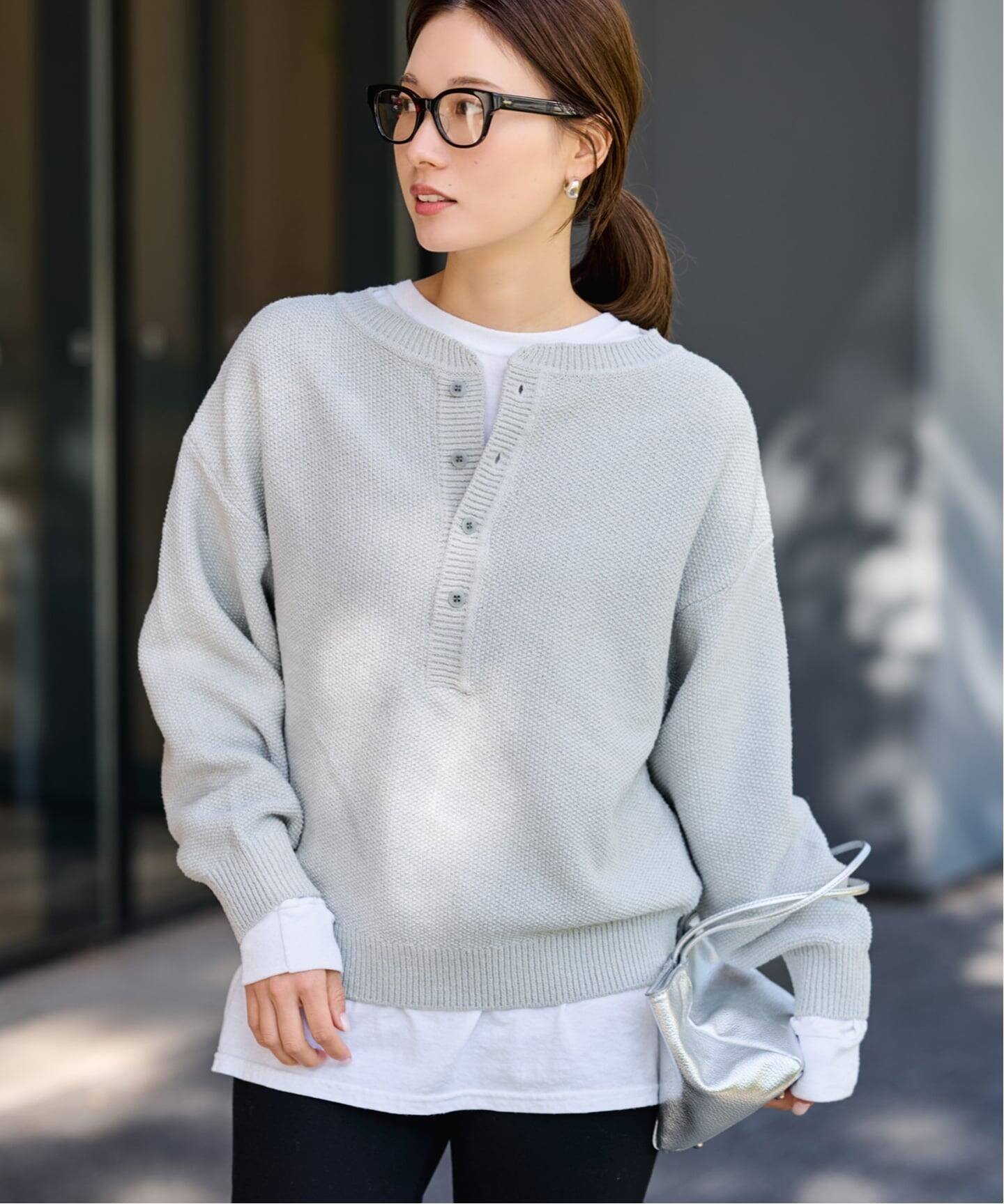 FRAMeWORK｜≪追加≫カノコ2WAYヘンリーニット 2 | Rakuten Fashion