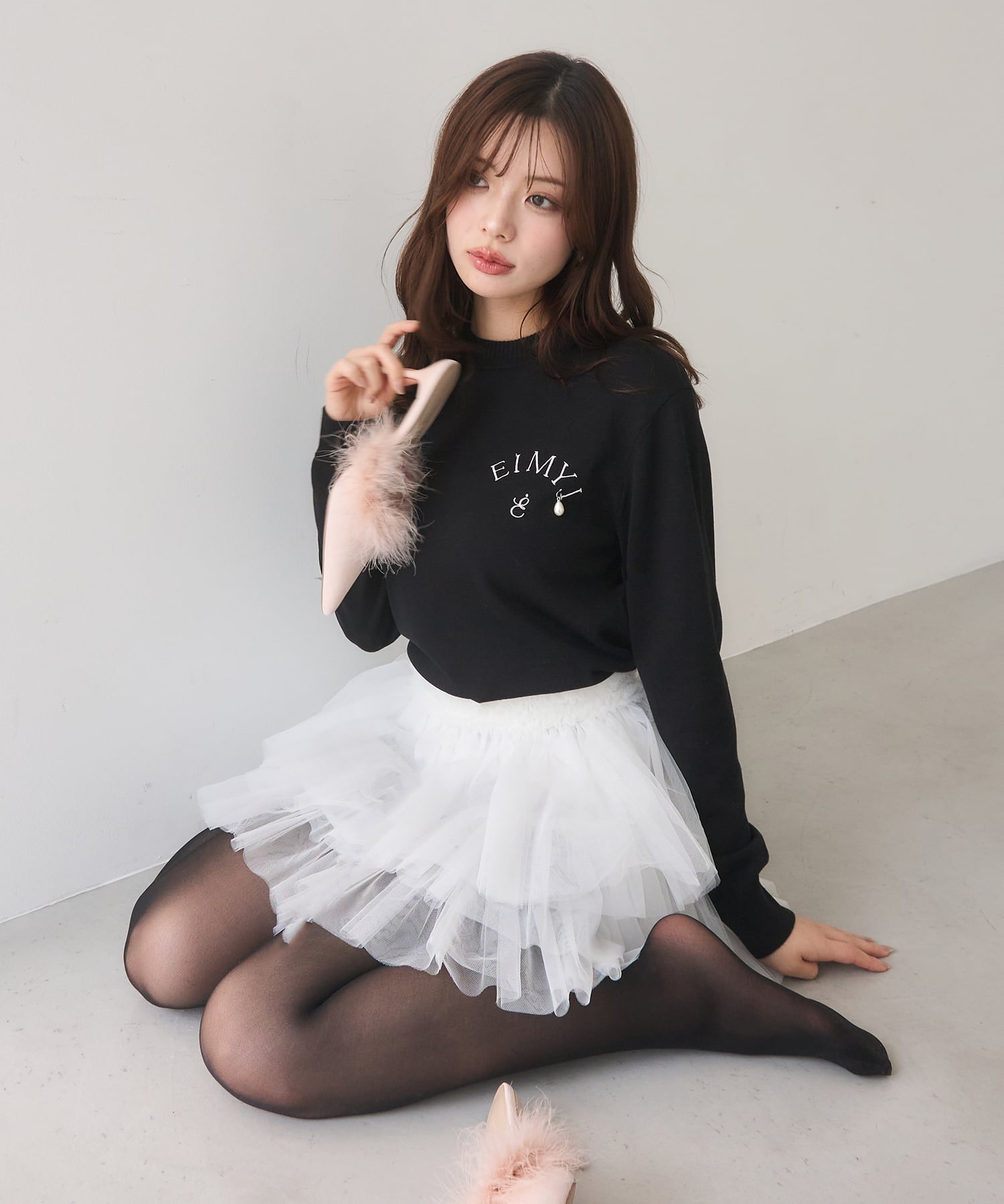 EIMY ISTOIRE｜EIMYロゴニットトップス | Rakuten Fashion(楽天