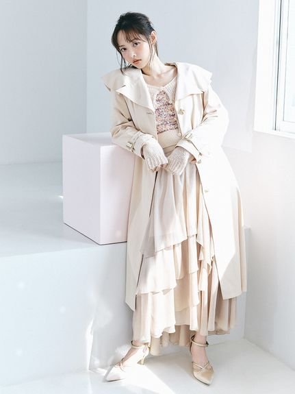 LILY BROWN｜ブライトシアースカート | Rakuten Fashion(楽天