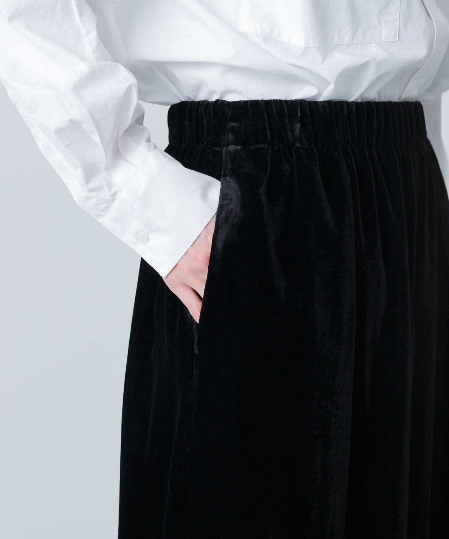 かぐれ｜レーヨンシルクベルベットスカート | Rakuten Fashion(楽天