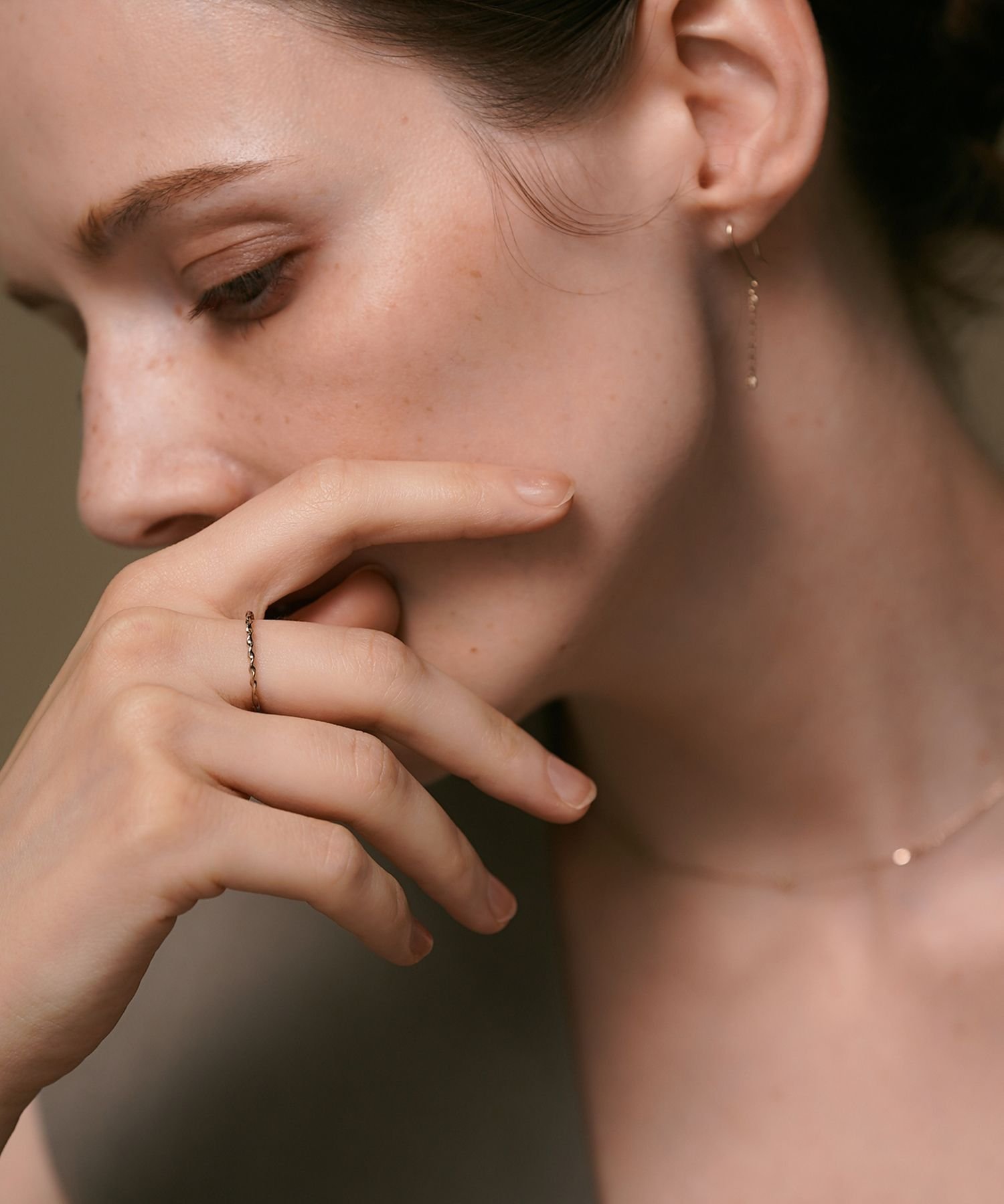 ete｜[トーン] K18RBG ツイスト リング | Rakuten Fashion(楽天