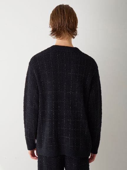 gelato pique｜【JOEL ROBUCHON】【HOMME】ツイードモコカーディガン