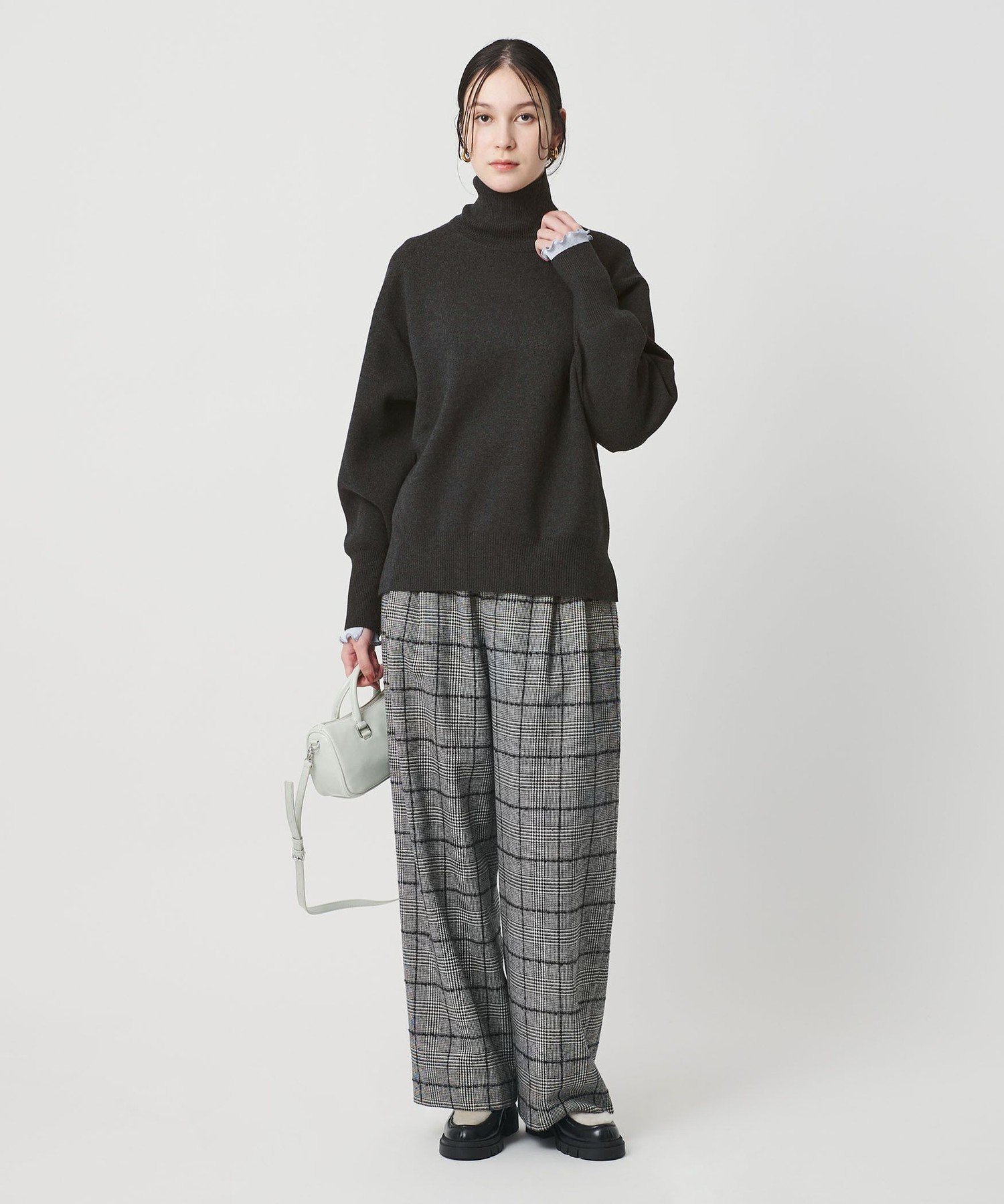 BEAUTY&YOUTH UNITED ARROWS｜ミラノリブ タートルネック ニットプル