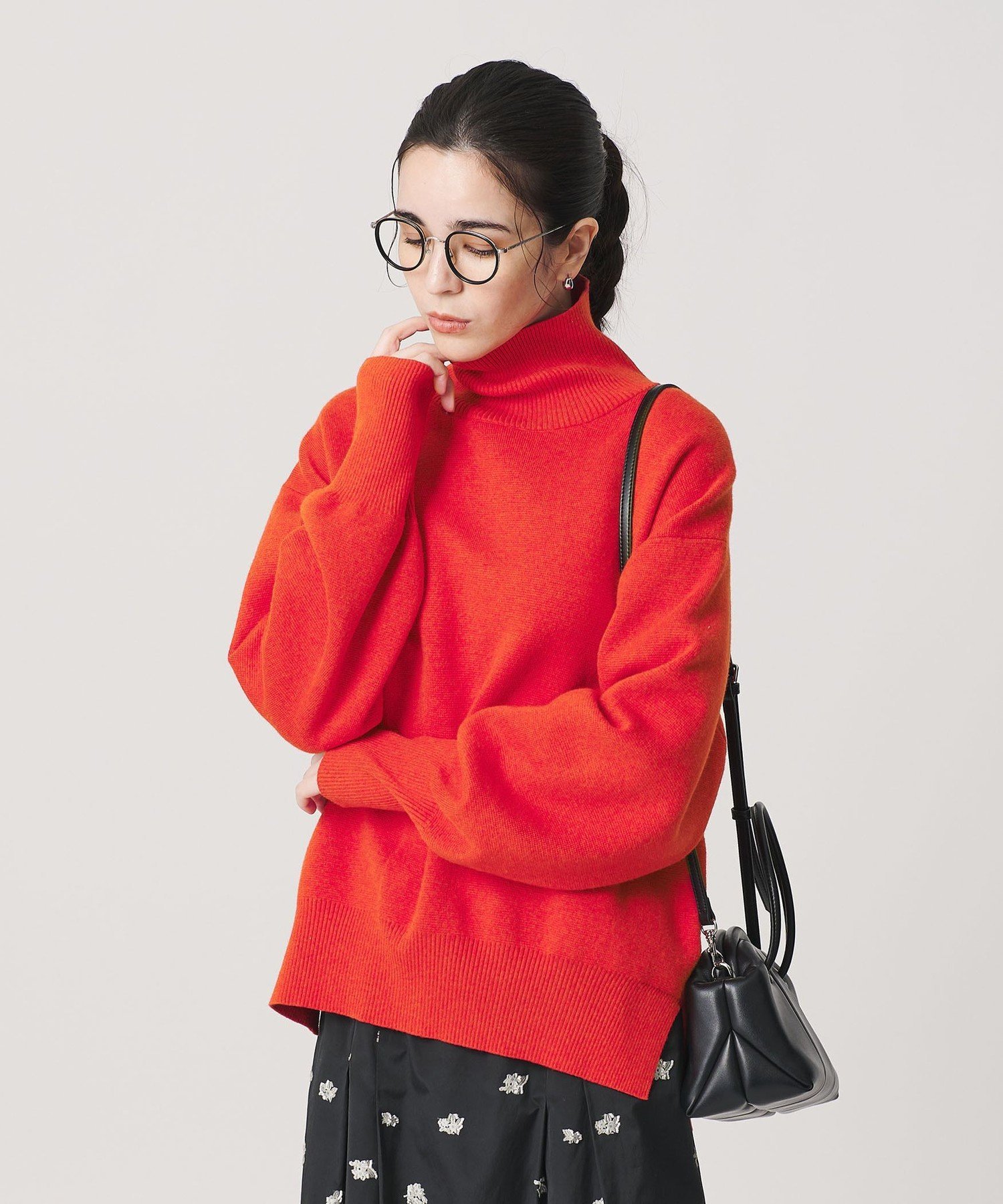 BEAUTY&YOUTH UNITED ARROWS｜ミラノリブ タートルネック ニットプル