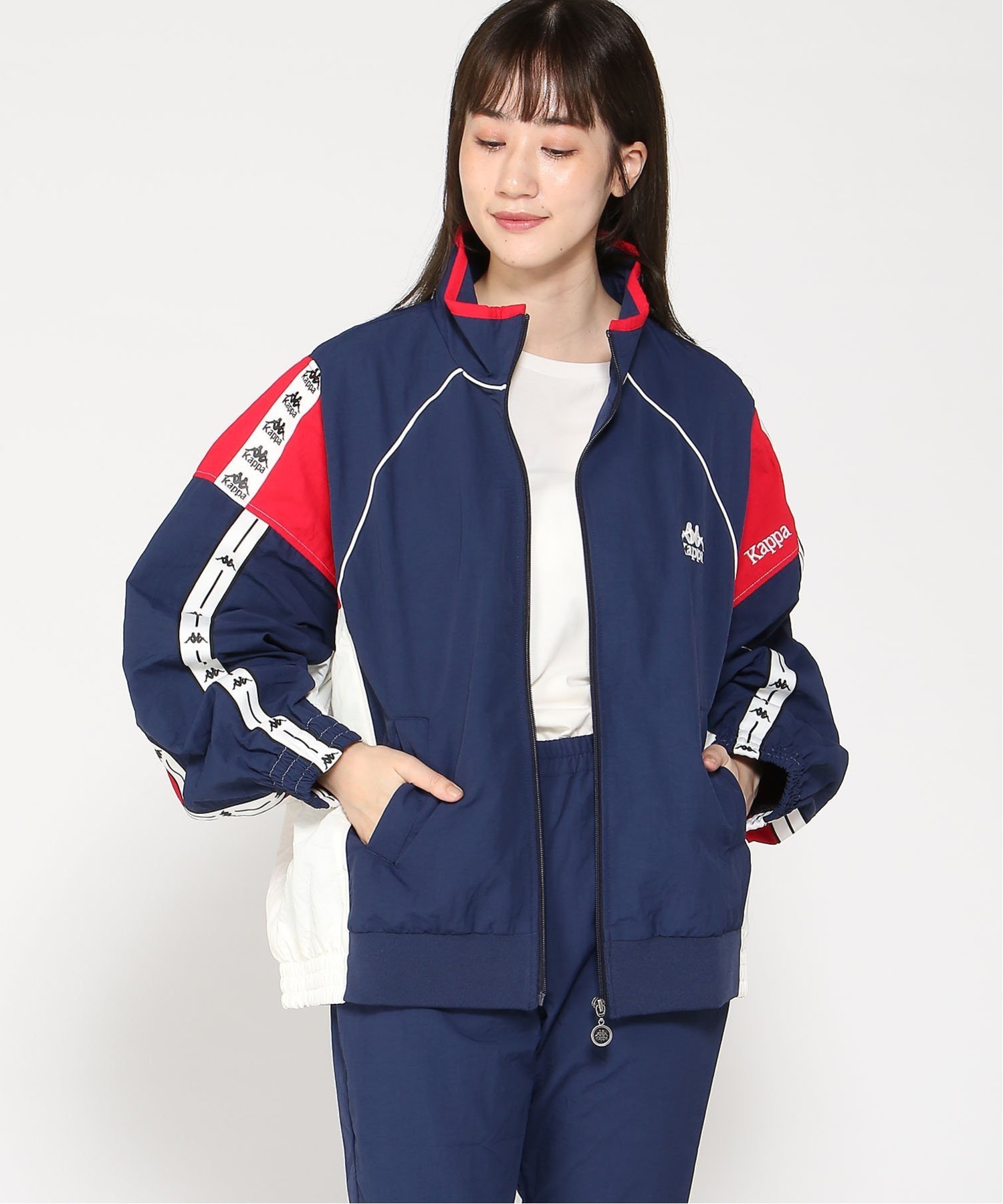 ニッキー｜Kappa/(W)バンダトラックジャケット | Rakuten Fashion(楽天