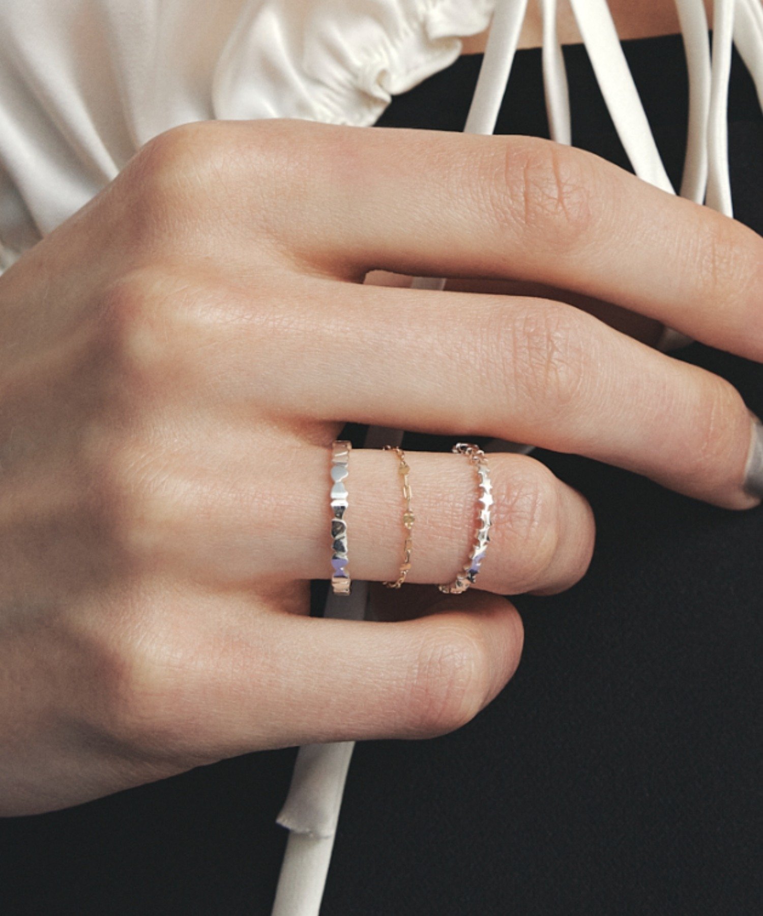 H.O.V｜les bonbon/happiness ring ハピネス リング | Rakuten Fashion