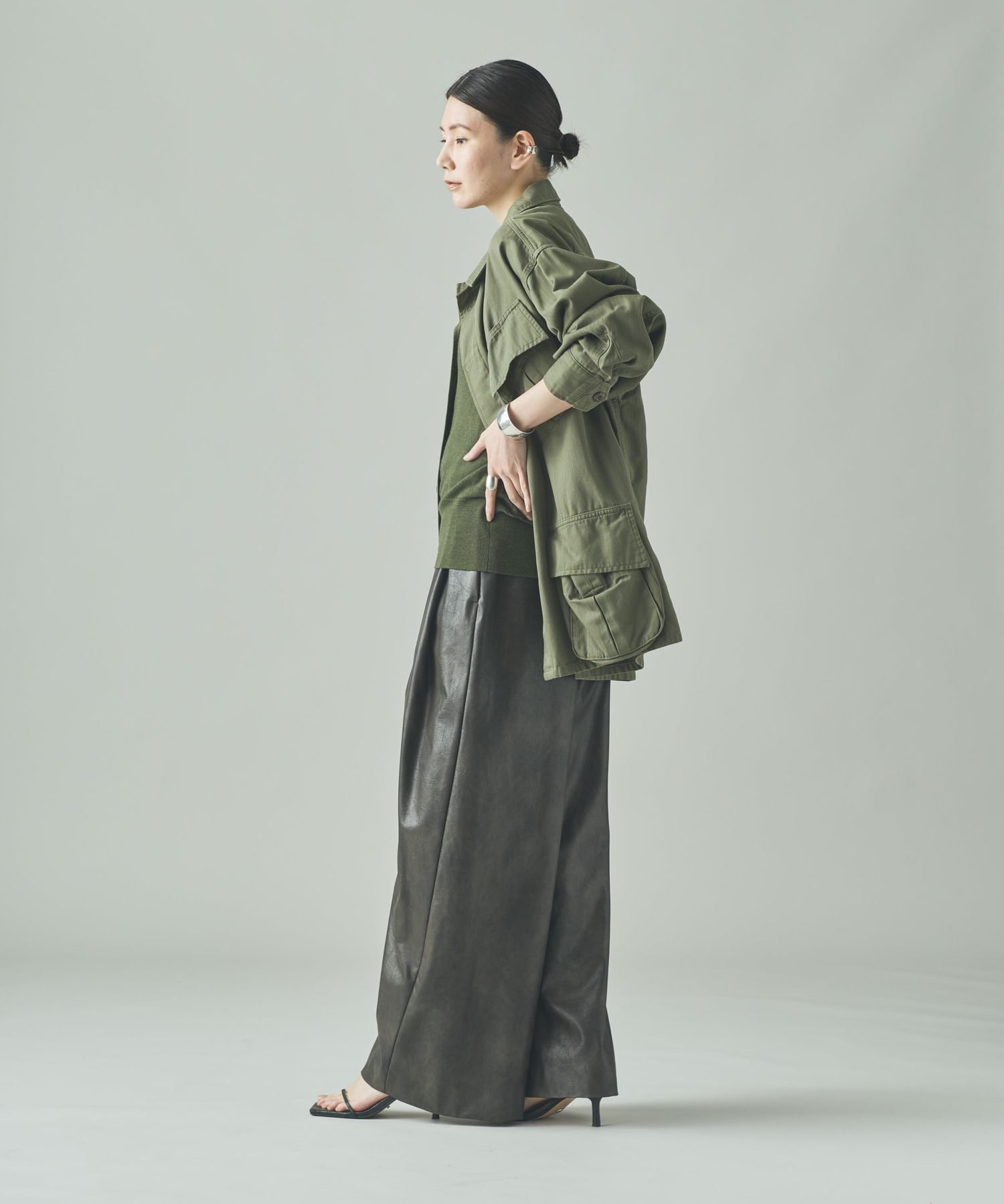 Curensology(カレンソロジー)/＜&RC＞ファティーグジャケット Curensology｜<&RC>ヴィンテージライクファティーグジャケット